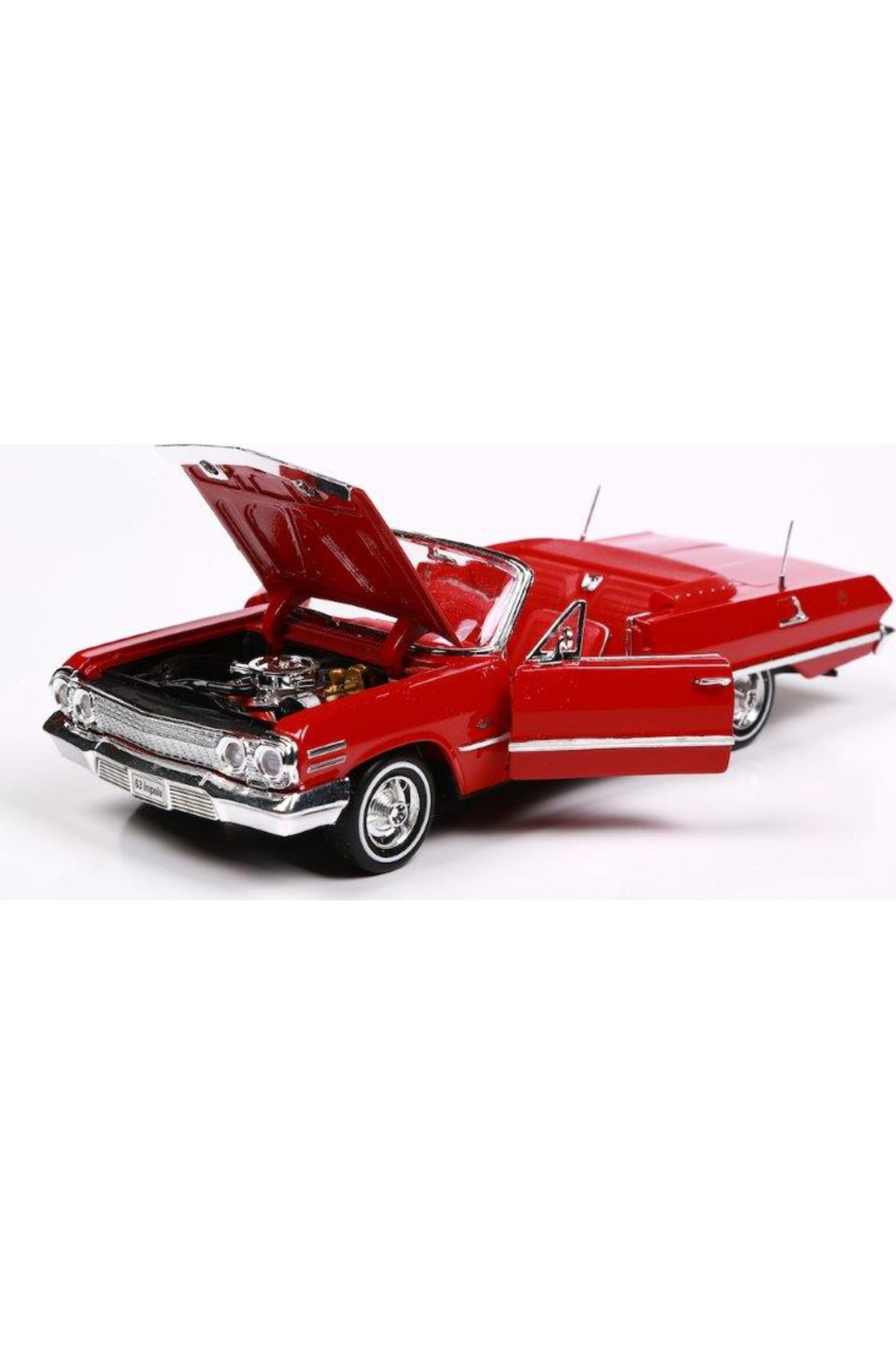 مدل خودرو شورولت ایمپالا 1963 DIECAST 1.24 METAL CAR ORIGINAL اورجینال WELLY