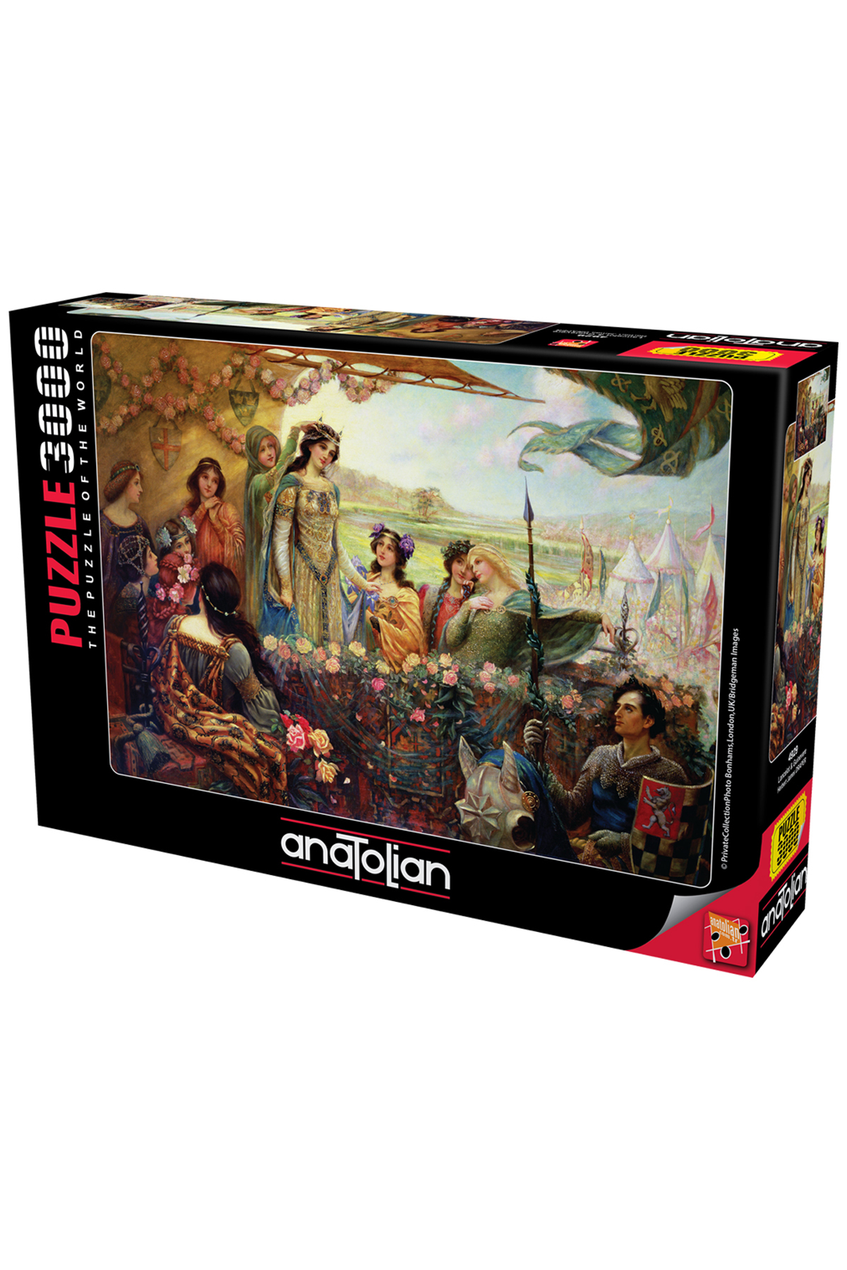 پازل 3000 قطعه LANCELOT & GUINEVERE 4929 اورجینال Anatolian Puzzle