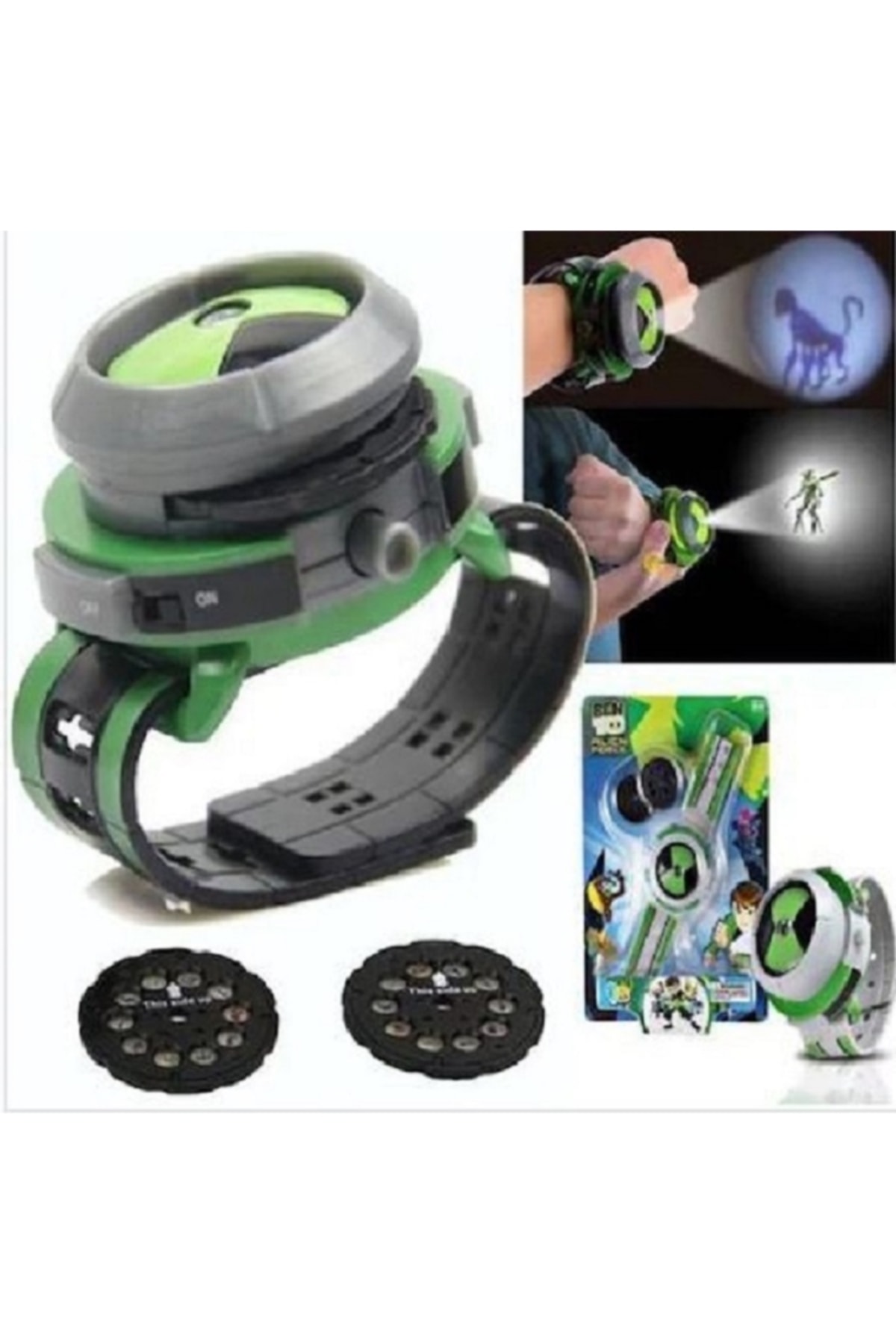 اسباب بازی های فیگور دیگر پروژکتور ساعت BENTEN SAAT BEN10