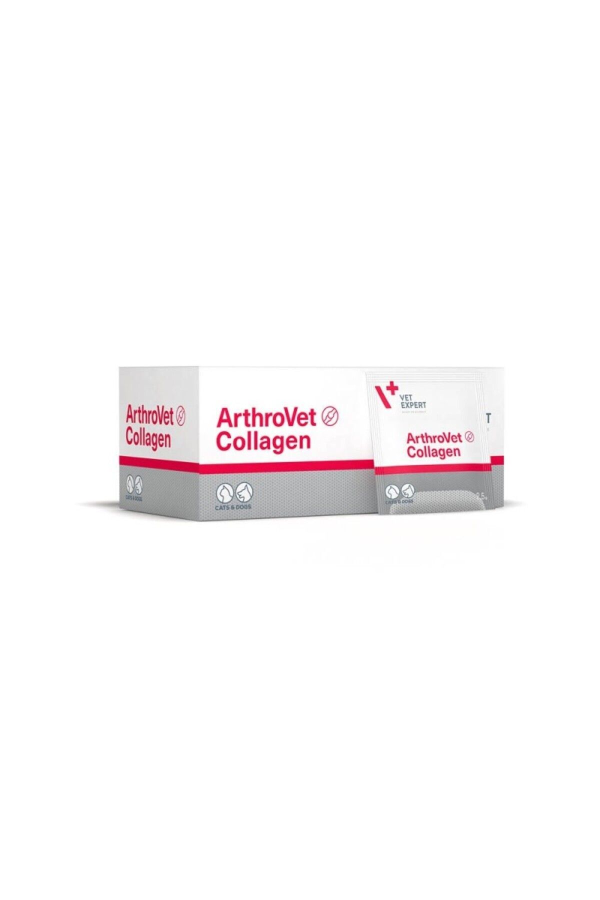 محصول سلامت سگ وت اکسپرت vet expert، Arthrovet Collagen، ۵ ساشه‌ای