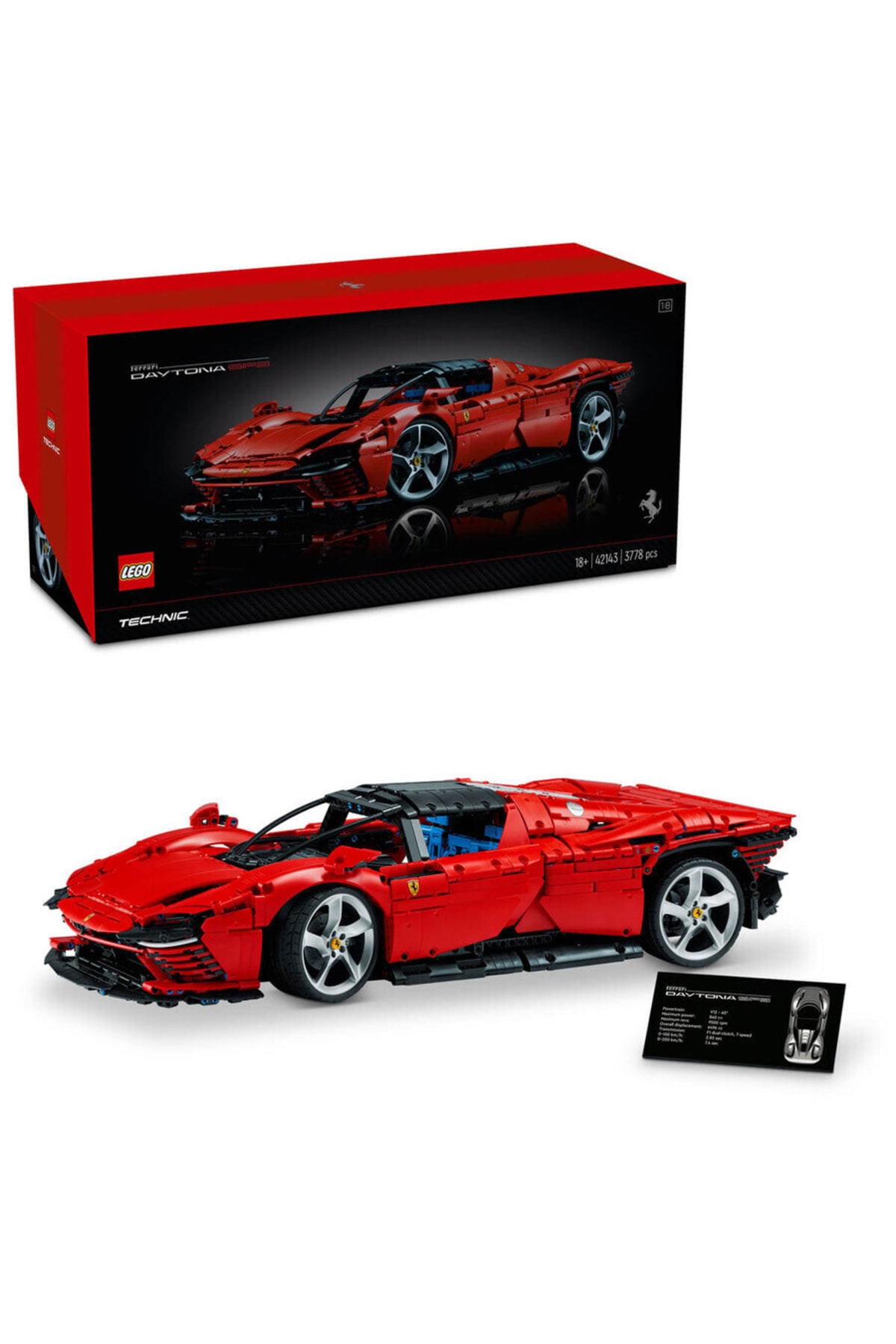 لگو 42143 فنی فراری DAYTONA SP3 اورجینال LEGO