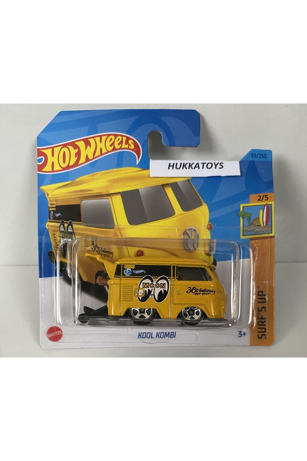 ماشین اسباب بازی دیگ بخار کول زرد هات ویلز اورجینال HOT WHEELS