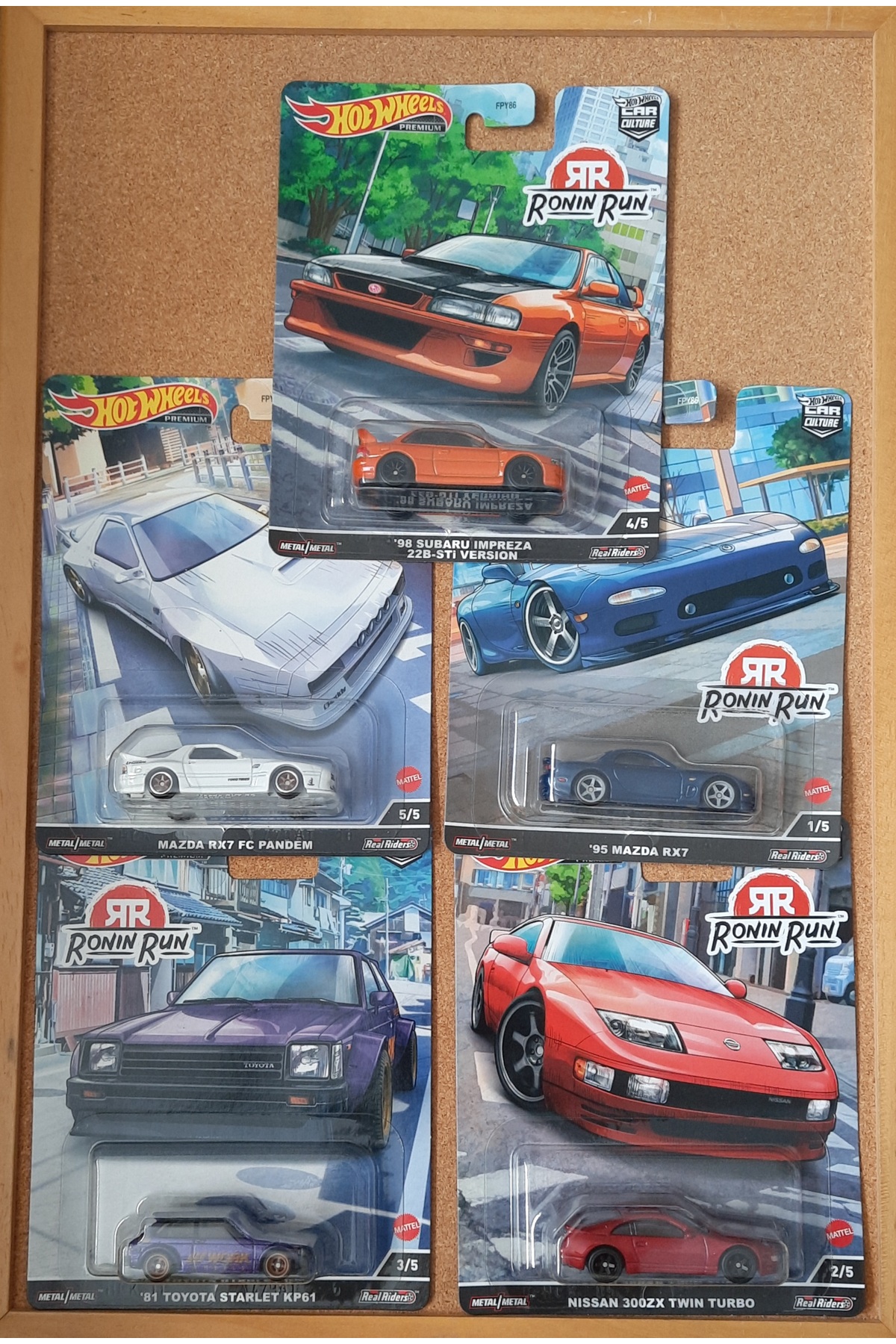 ماشین اسباب بازی ست اجرای رونین ممتاز از ترکیه HOT WHEELS