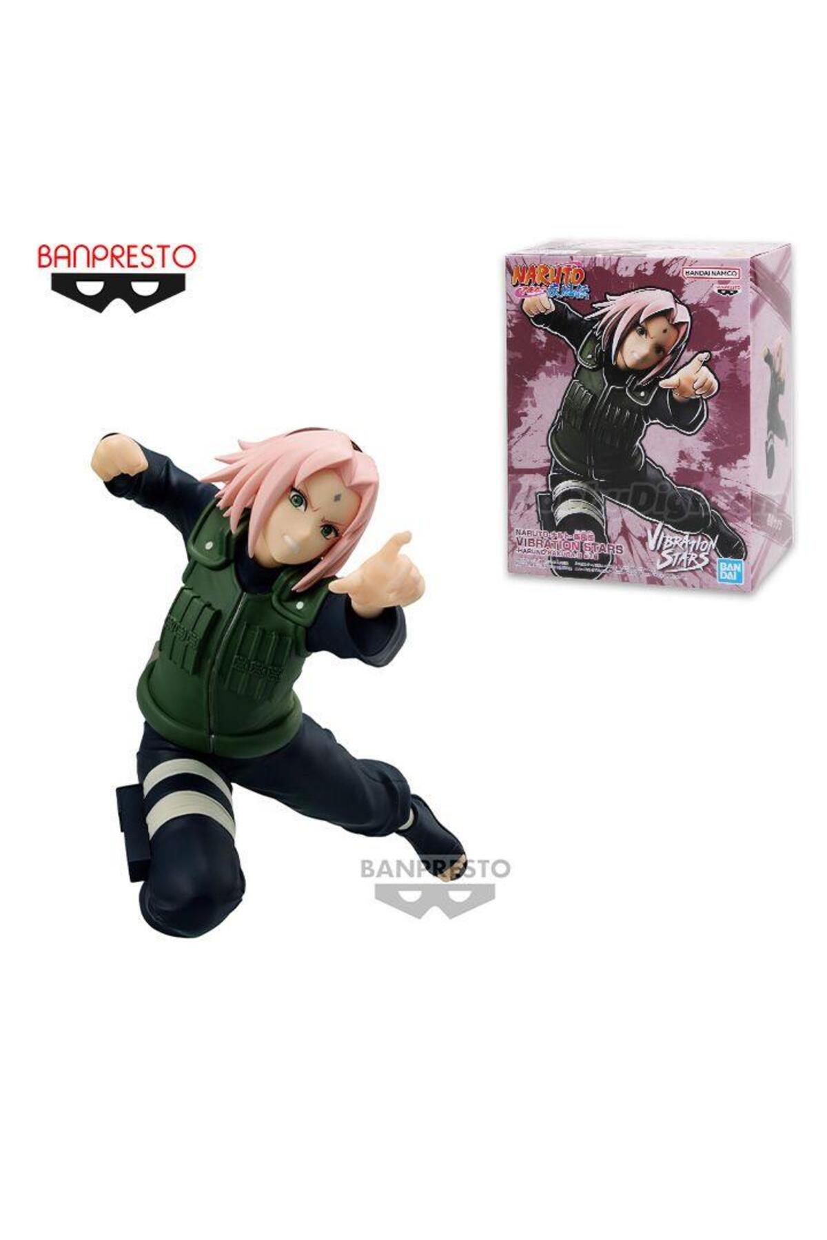 فیگور ستاره های ارتعاشی ناروتو شیپودن مجسمه ساکورا 14 سانتی متر Banpresto