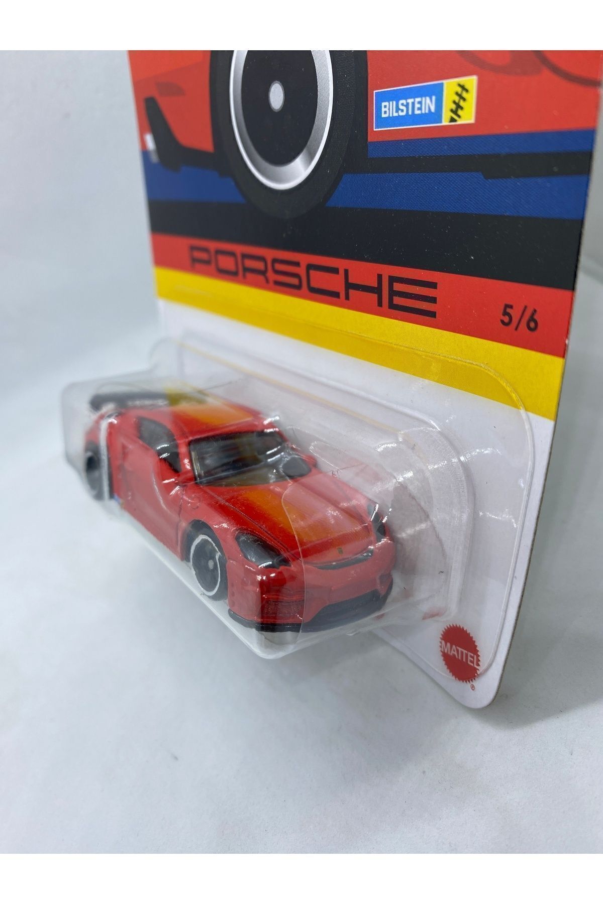 مدل خودرو پورشه 718 کیمن GT4 قرمز اورجینال HOT WHEELS