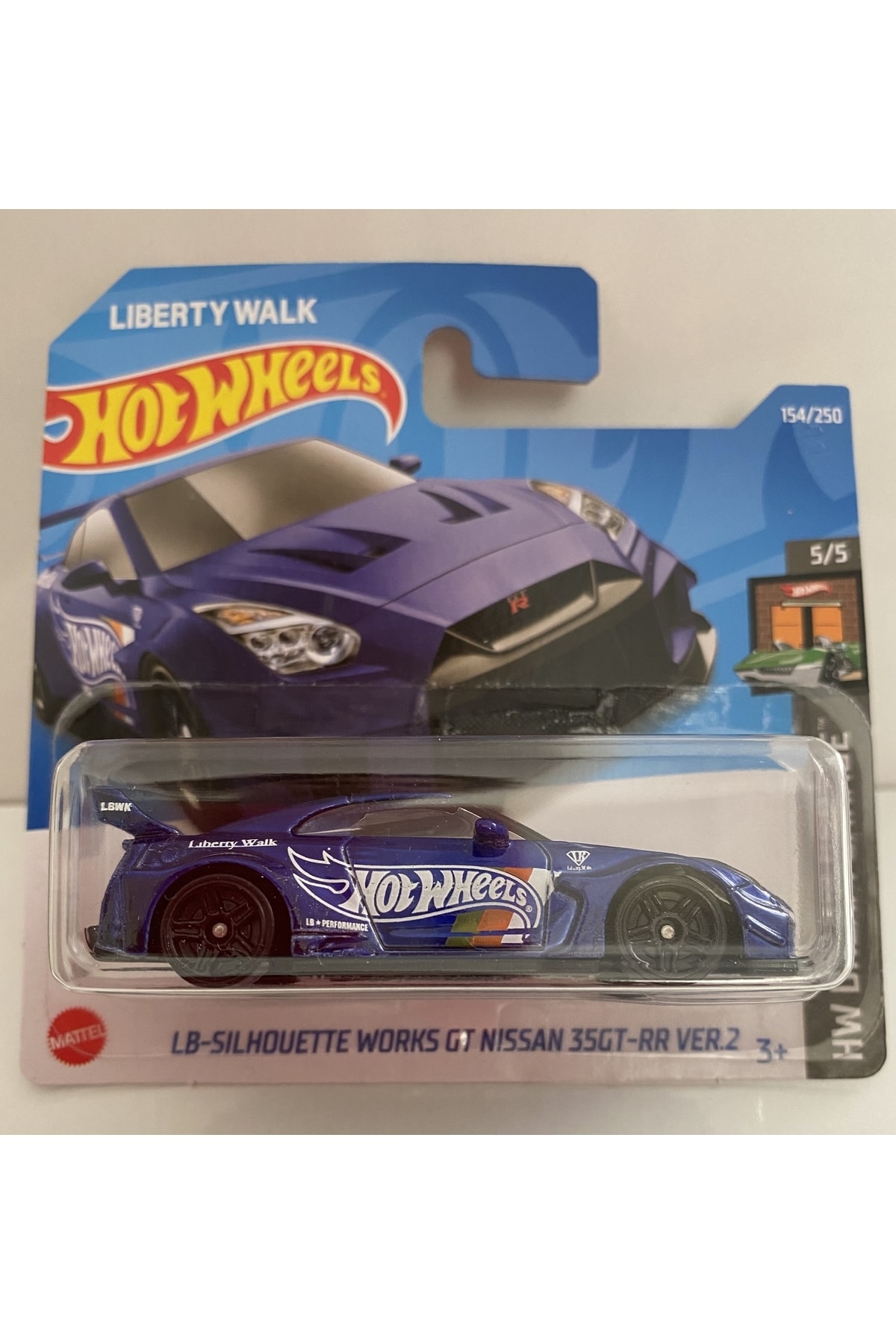 ماشین اسباب بازی LB SILHOUETTE WORKS GT NISSAN 35GT RR VER.2 HOT WHEELS