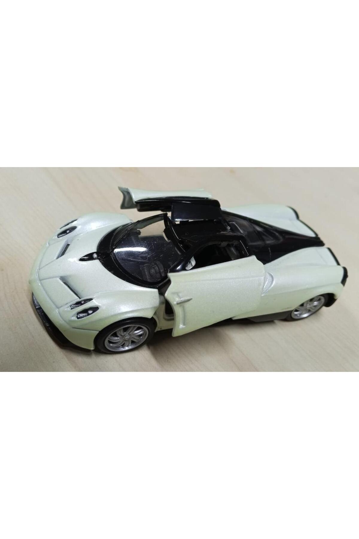 مدل خودرو ماشین اسباب بازی فلزی 1 36 چک قطره بژ PAGANI HUAYRA اورجینال WELLY