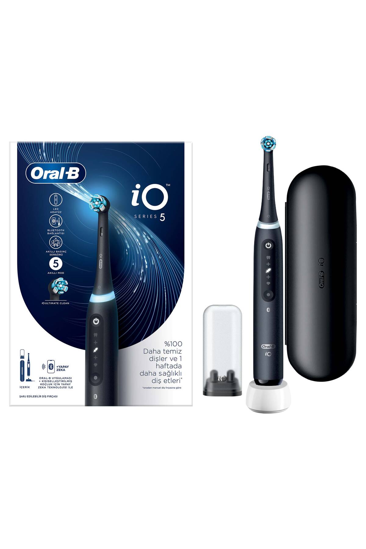 Oral-B مسواک شارژی Io 5 مشکی مات
