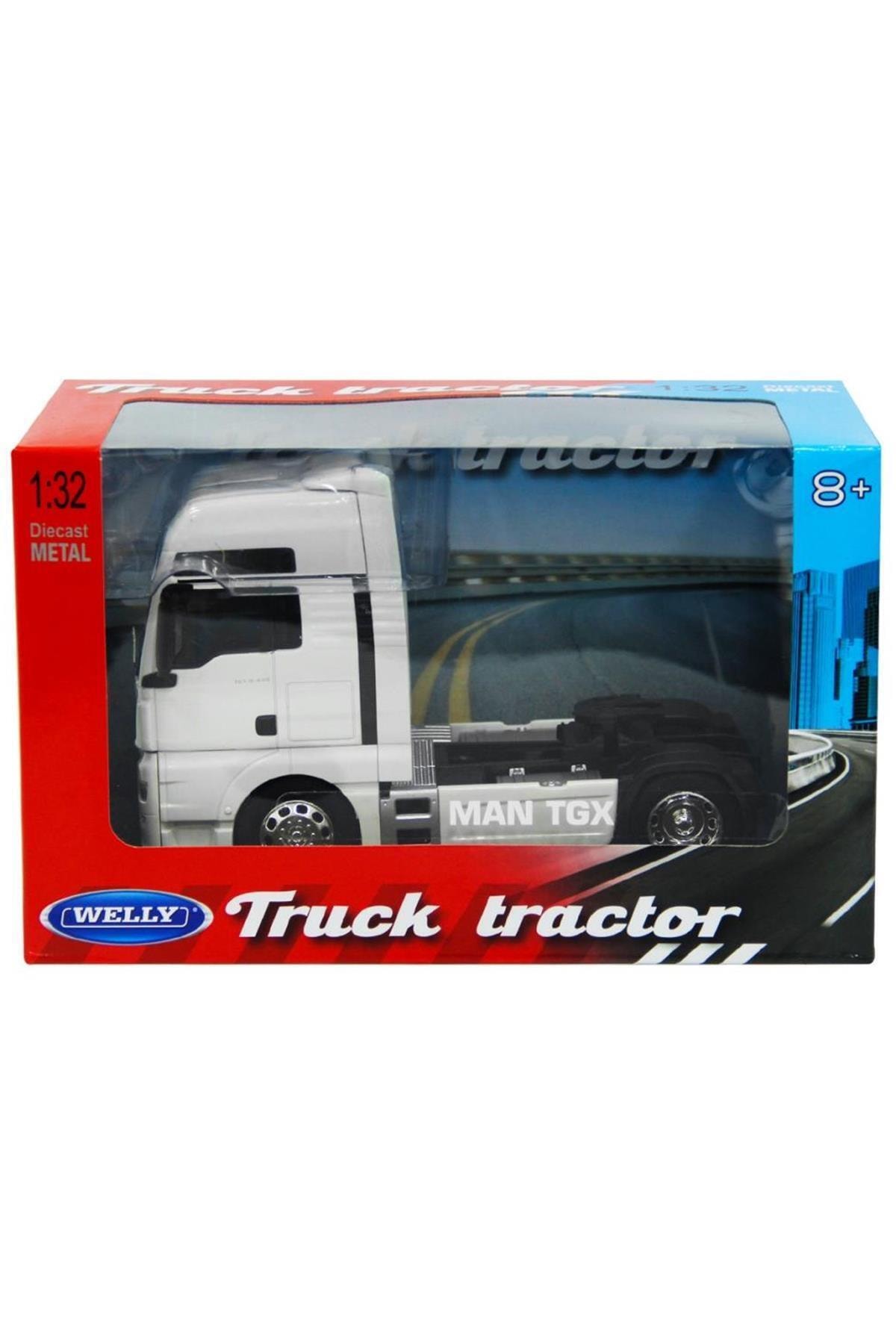 مدل خودرو 1 32 تراکتور کامیون MAN TGX XXL 4X2 اورجینال WELLY