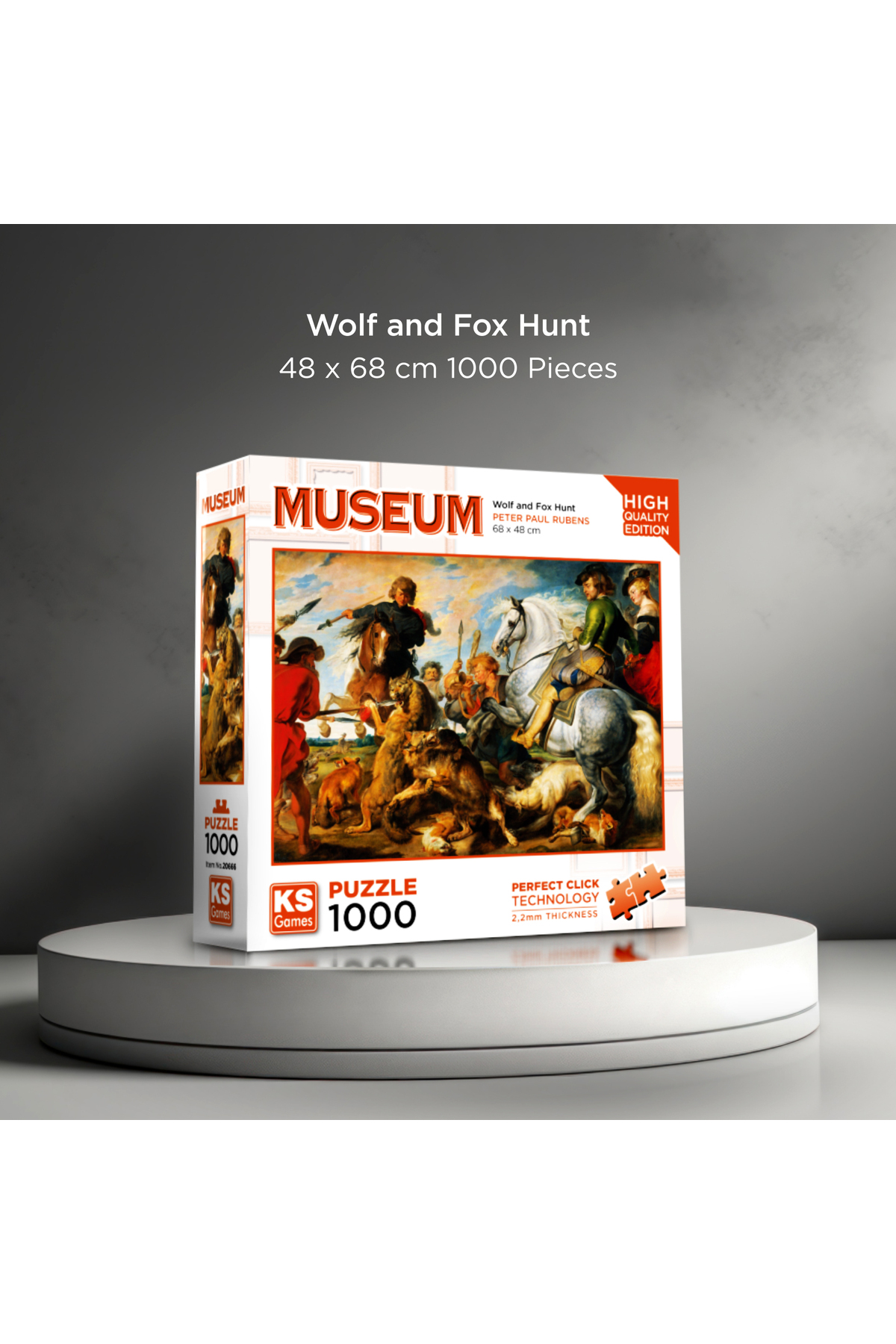 پازل گرگ و فاکس هانت 1000 قطعه اورجینال Ks Games