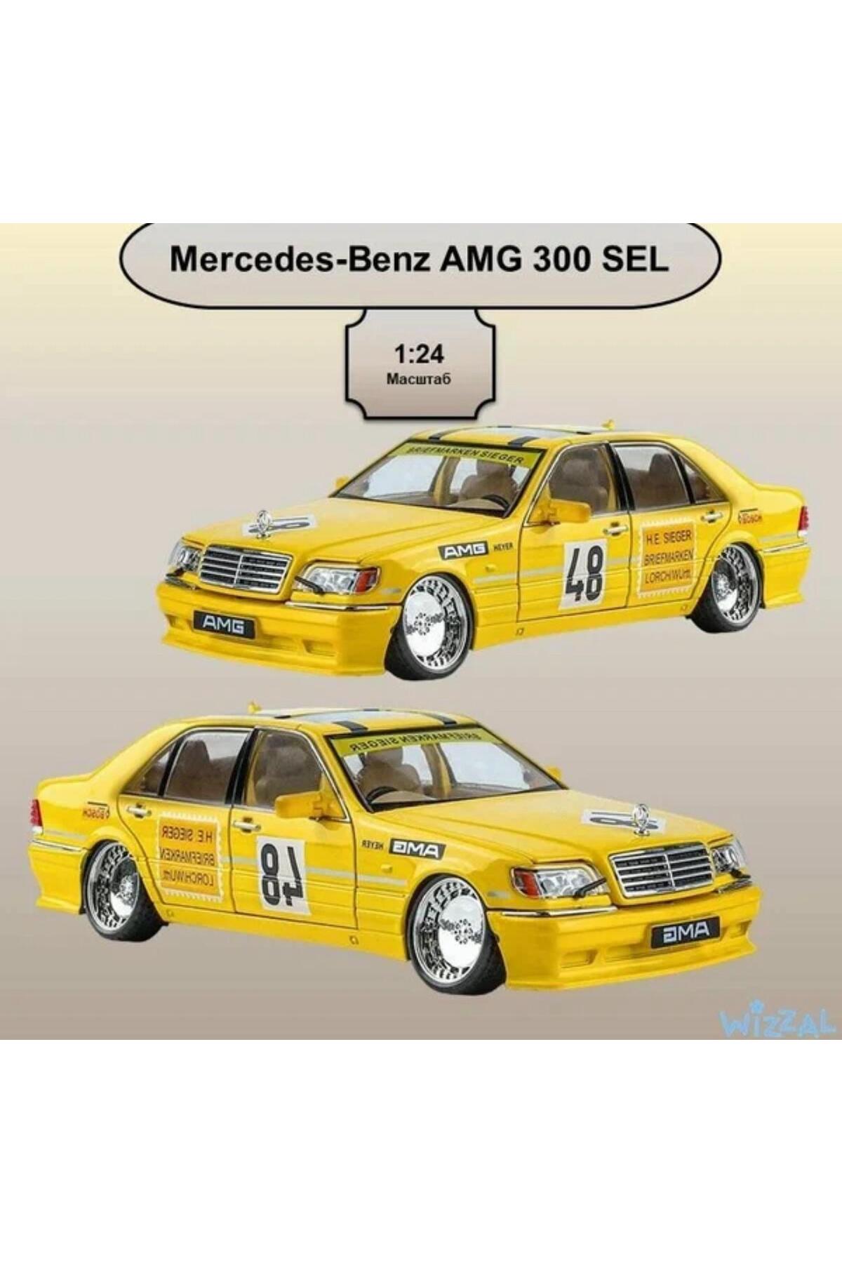 مدل خودرو مرسدس بنز S320L DIECAST ماشین W140 300SEL اصلاح شده اورجینال scntoys