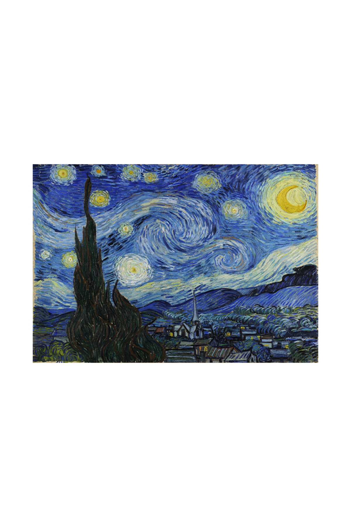 پازل 500 قطعه بازی های فوکوس آبی شب STARRY NIGHT اورجینال Blue Focus