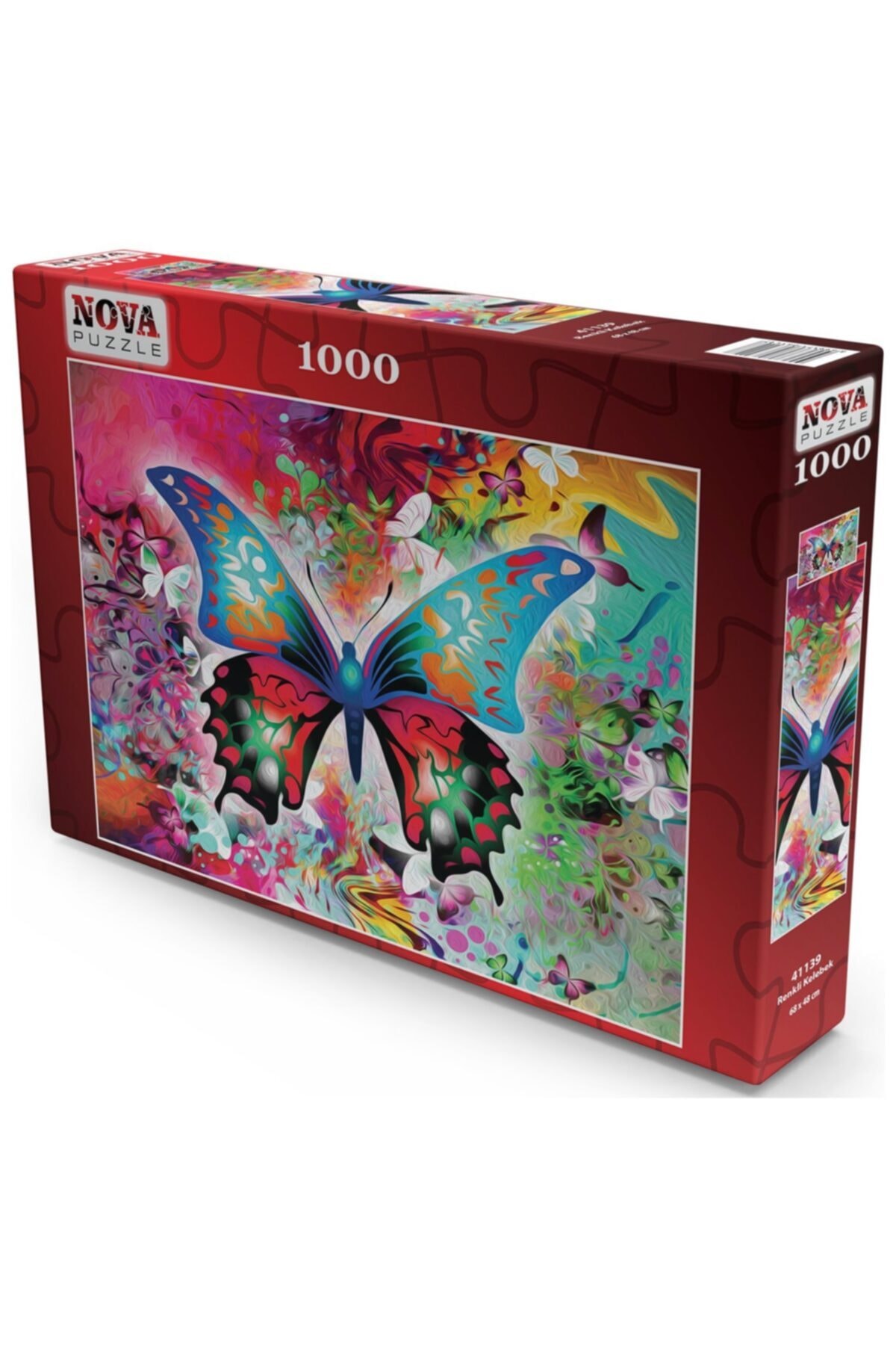 پازل پروانه رنگارنگ NOVA 1000 PIECE از ترکیه Nova Puzzle
