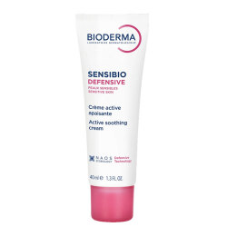 کرم مرطوب‌کننده و تسکین‌دهنده فعال بایودرما Bioderma Sensibio Defensive، مناسب پوست حساس، معمولی و مختلط، ۴۰ میلی‌لیتر