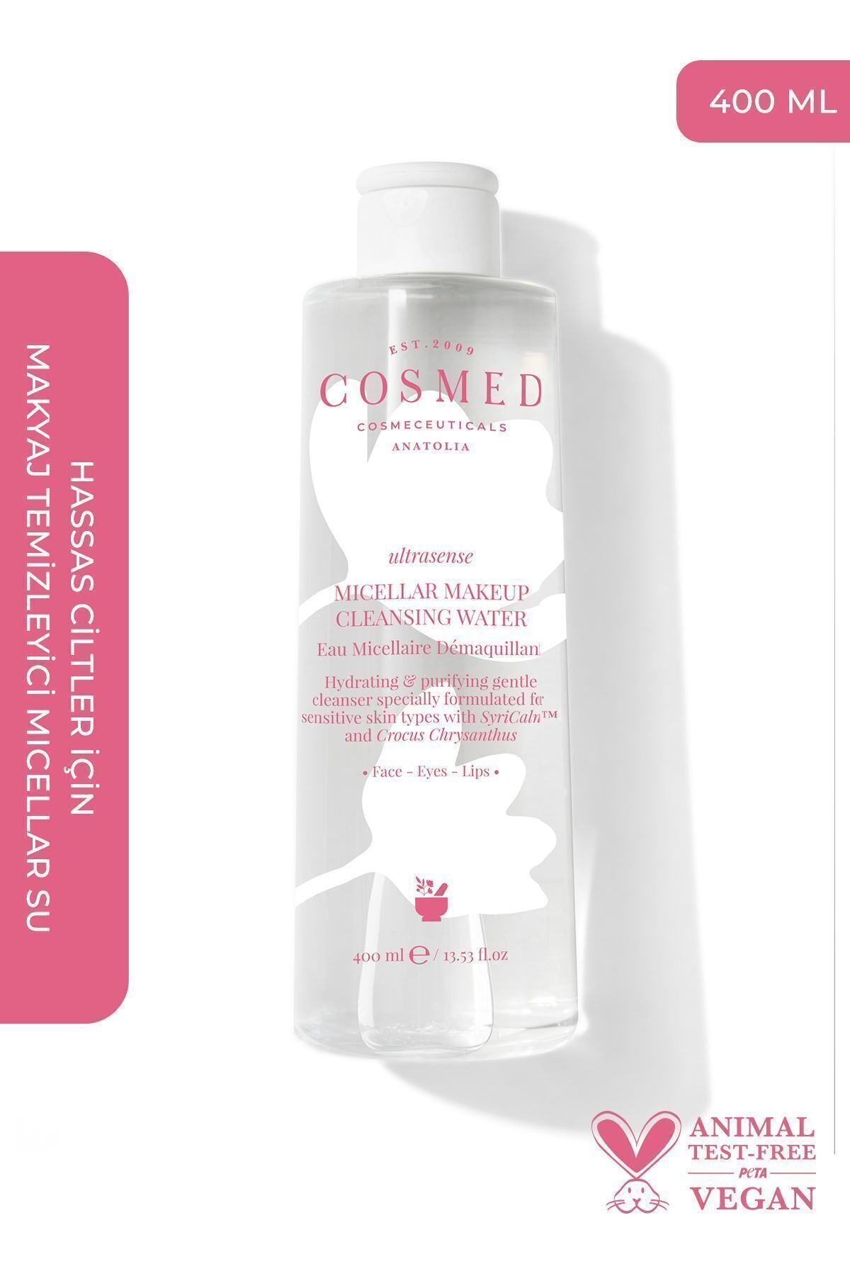 پاک کننده آرایش میسل اولتراسنس اورجینال COSMED