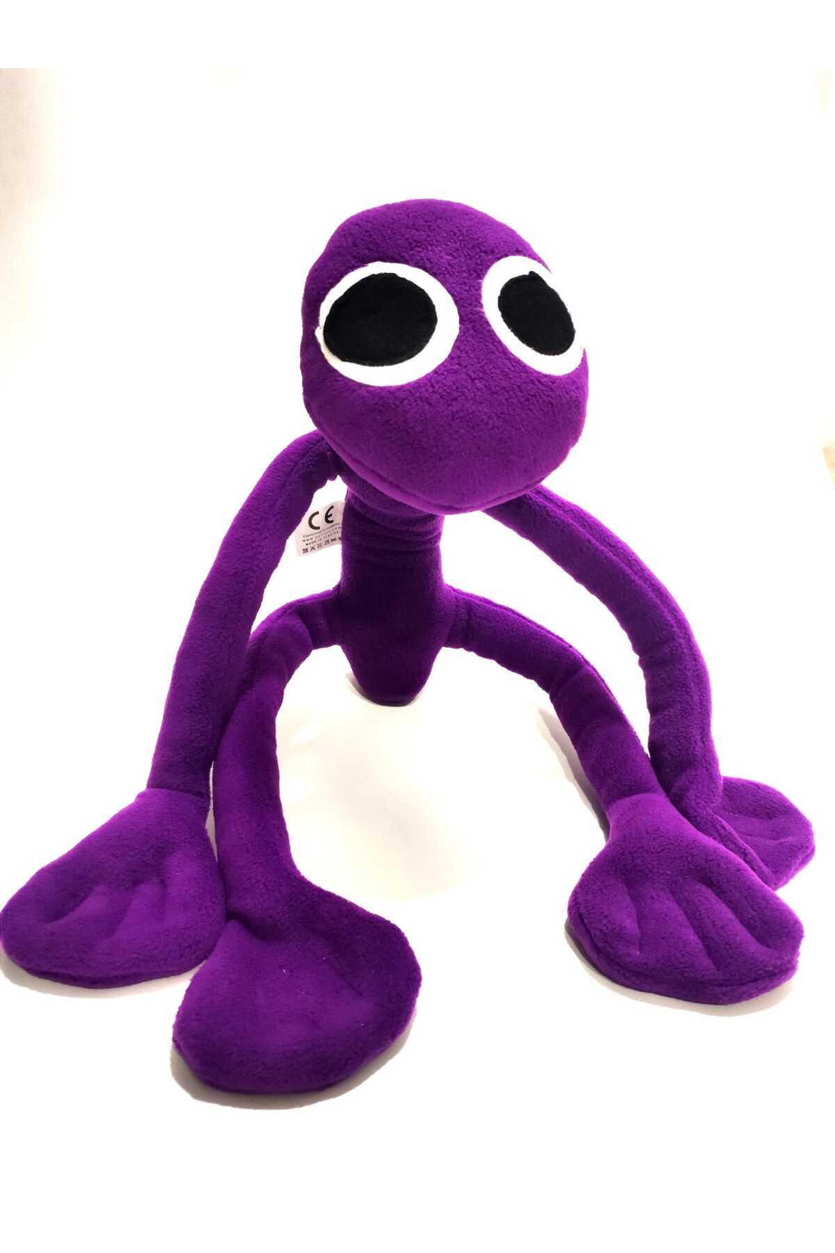 اسباب بازی های پشمی ROBLOX RAINBOW FRENDS PURPLE AND ORANGE SET TOY مخمل دار Pufline