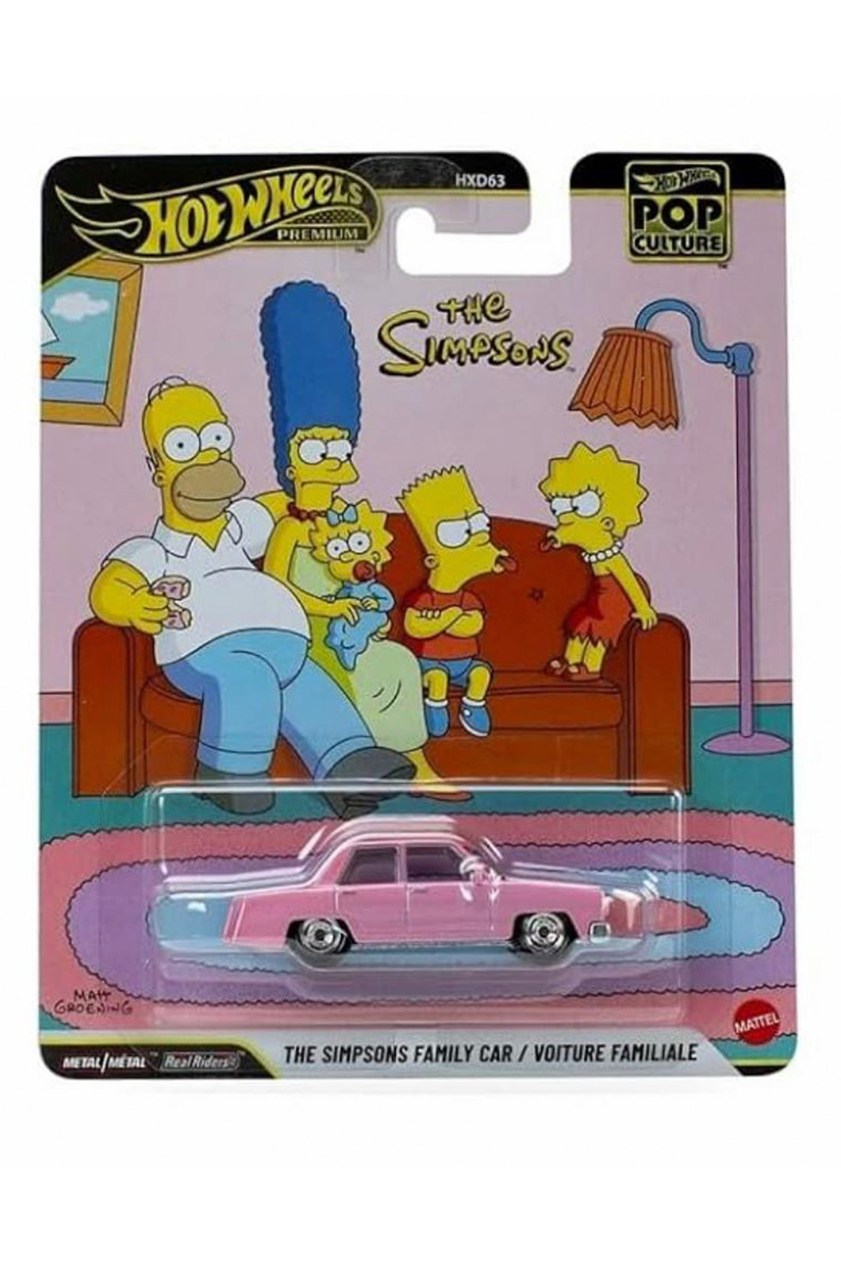 ماشین اسباب‌بازی هات ویلز Hot Wheels، The Simpsons Family Car، سری Pop Culture Premium