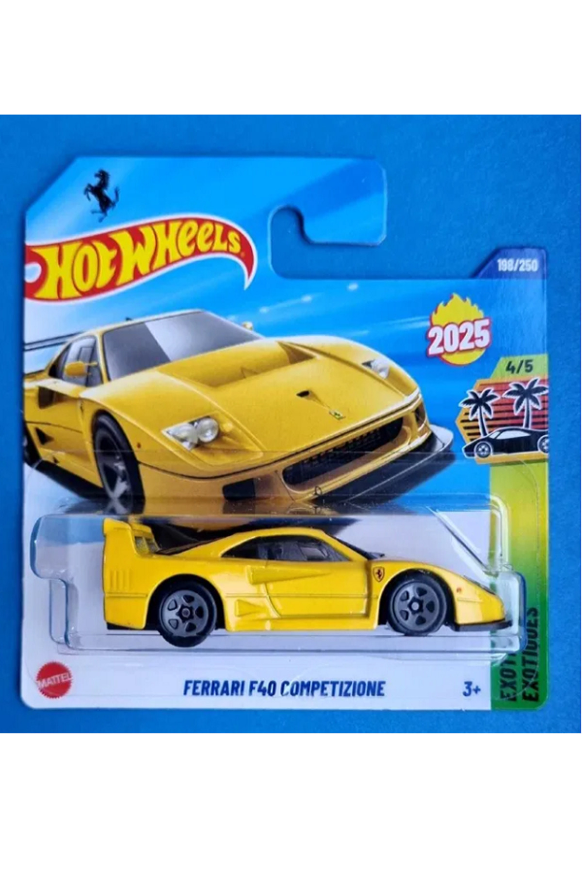 ماشین اسباب بازی FERRARI F40 COMPETIZIONE JBB92 کلکسیونی مقیاس 1 64 از ترکیه HOT WHEELS