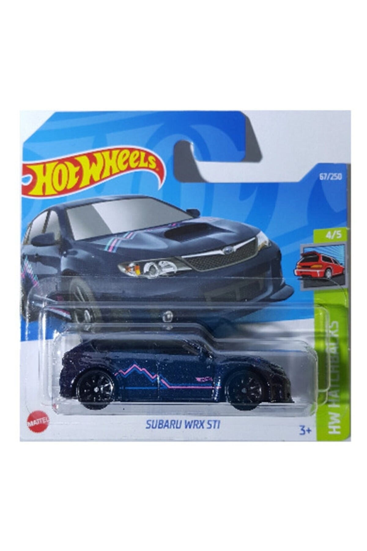 ماشین اسباب بازی سوبارو WRX STI از ترکیه HOT WHEELS