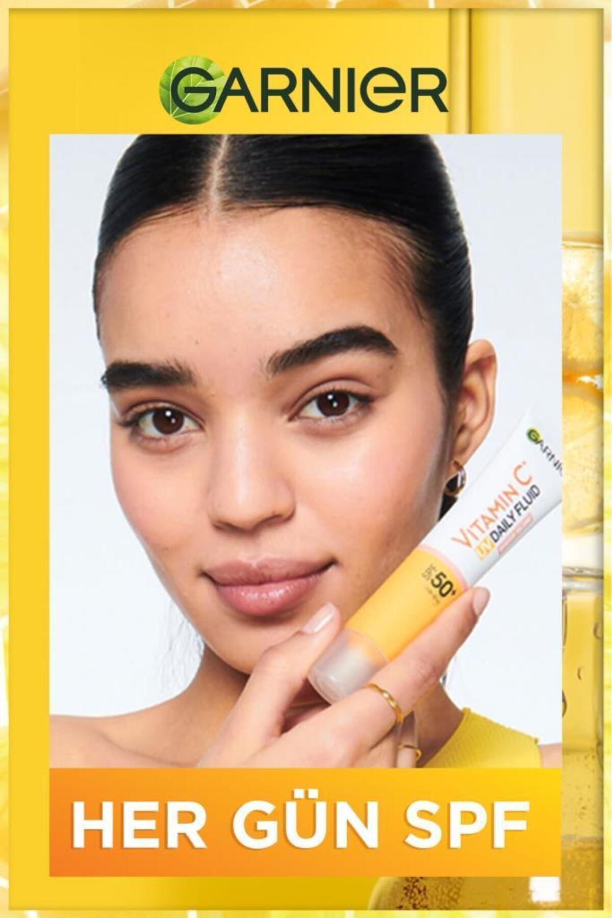 کرم ضد آفتاب صورت ویتامین C BRIGHT 2 مجموعه نامرئی Garnier