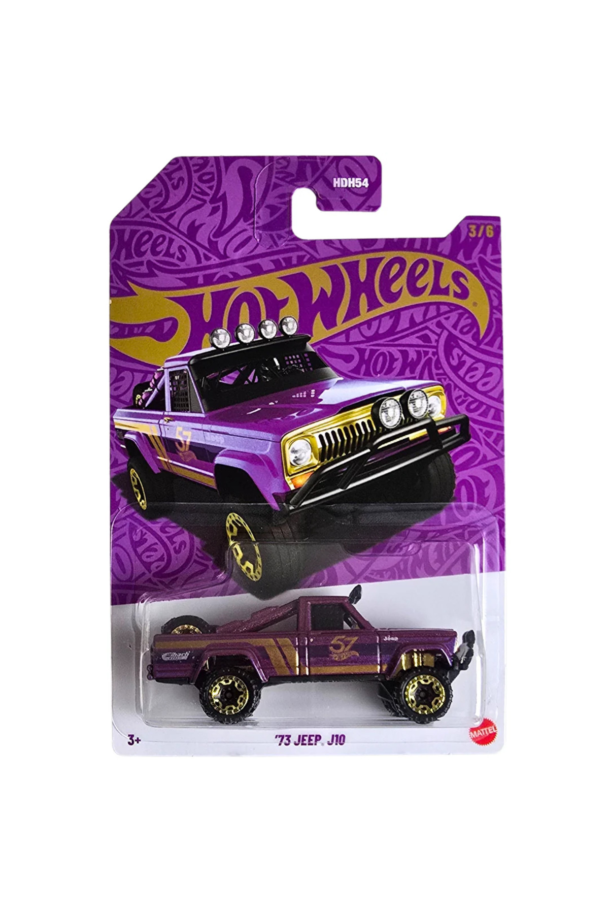 ماشین اسباب بازی 73 JEEP J10 LONG KART مدل مجموعه از ترکیه HOT WHEELS