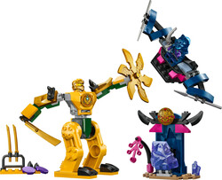 مجموعه ساختنی لگو LEGO نینجاگو NINJAGO ربات جنگی آرین مدل 71804، ۱۰۴ قطعه، حداقل سن ۴ سال