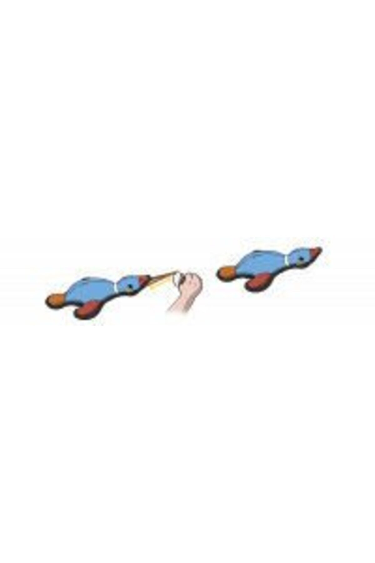 اسباب‌بازی سگ اردک پرنده ۳۴ سانتی‌متری با فلاخن، نوبی Nobby مدل NOBBY50569 آبی