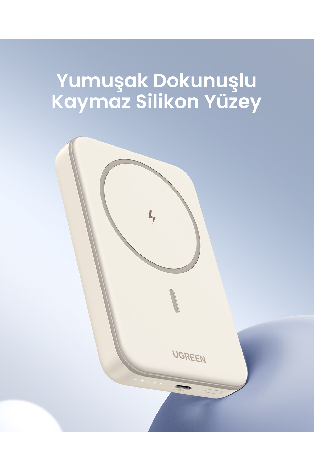 پاوربانک 10000 ماهه 20 واتی MAGSAFE WIRELESS FAST 25208 اورجینال Ugreen
