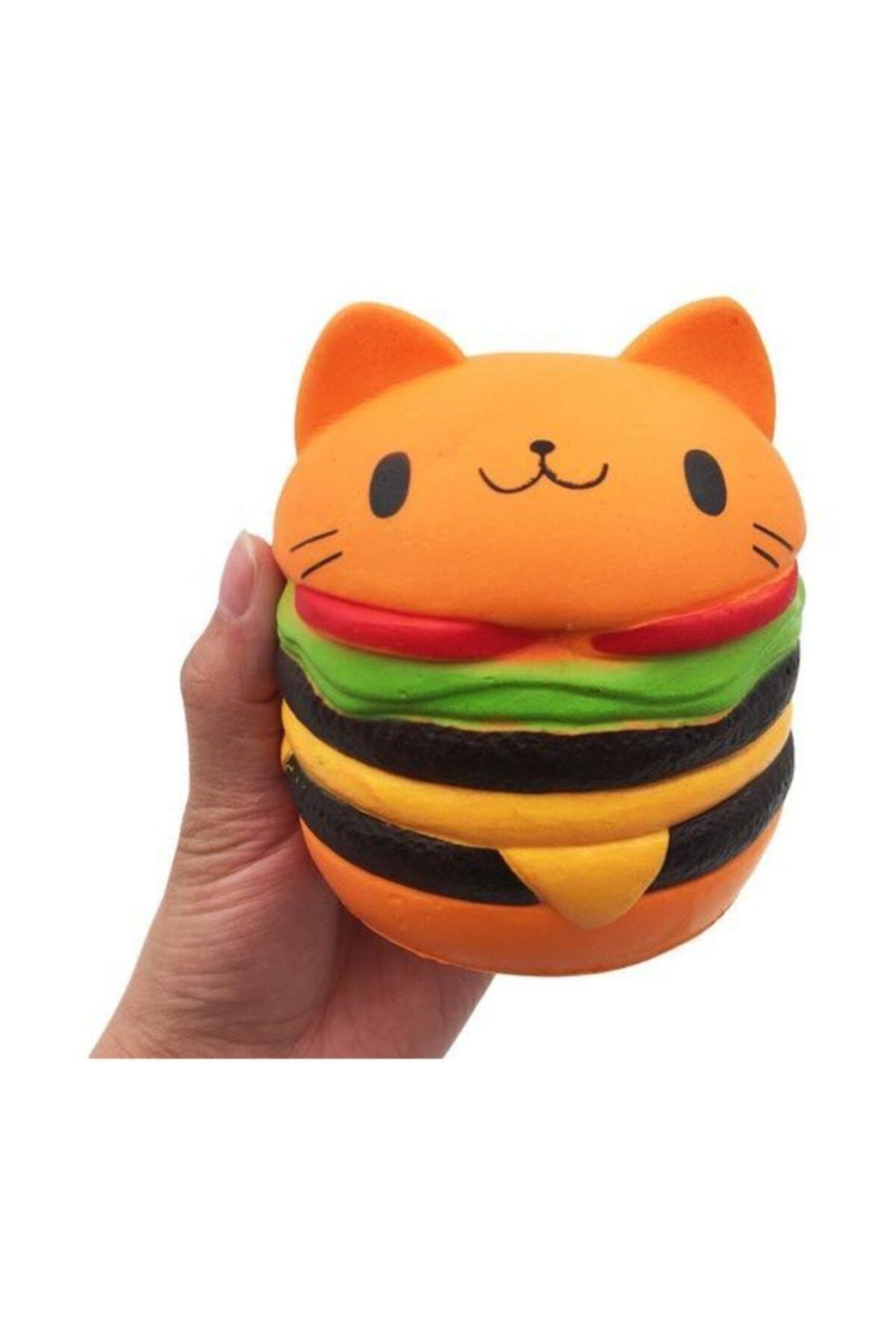 اسباب بازی های پشمی همبرگر SQUISHY SUKUSHI SLOW RISING TOY Squishy