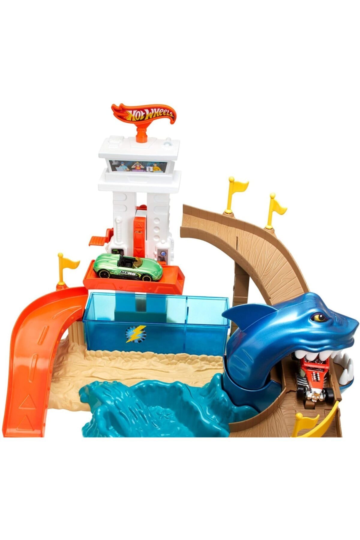ماشین اسباب بازی COLOR SHIFTERS SHARKPORT SHOWDOWN BGK04 از ترکیه HOT WHEELS