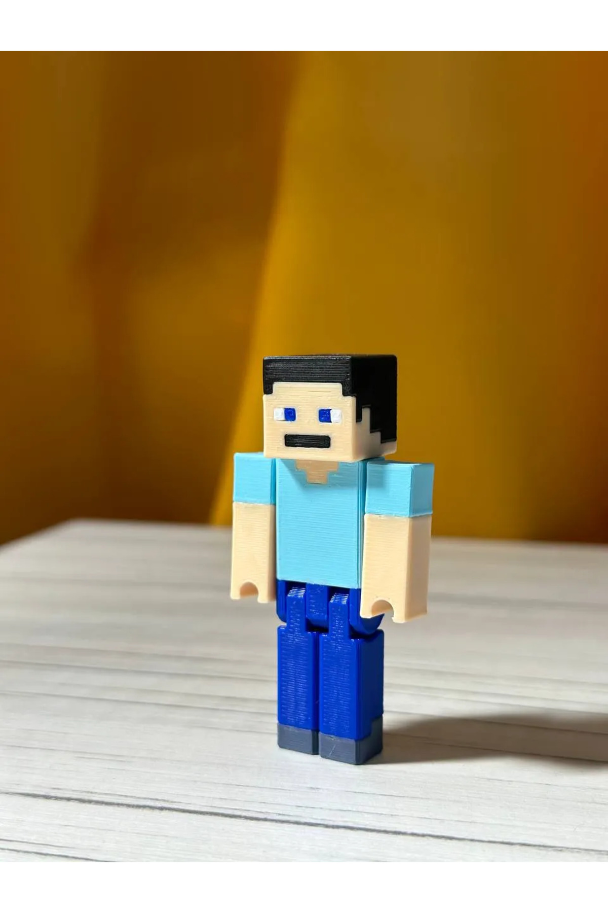اسباب بازی های فیگور شخصیت MINECRAFT کلاسیک سه بعدی استیو Lumina3D