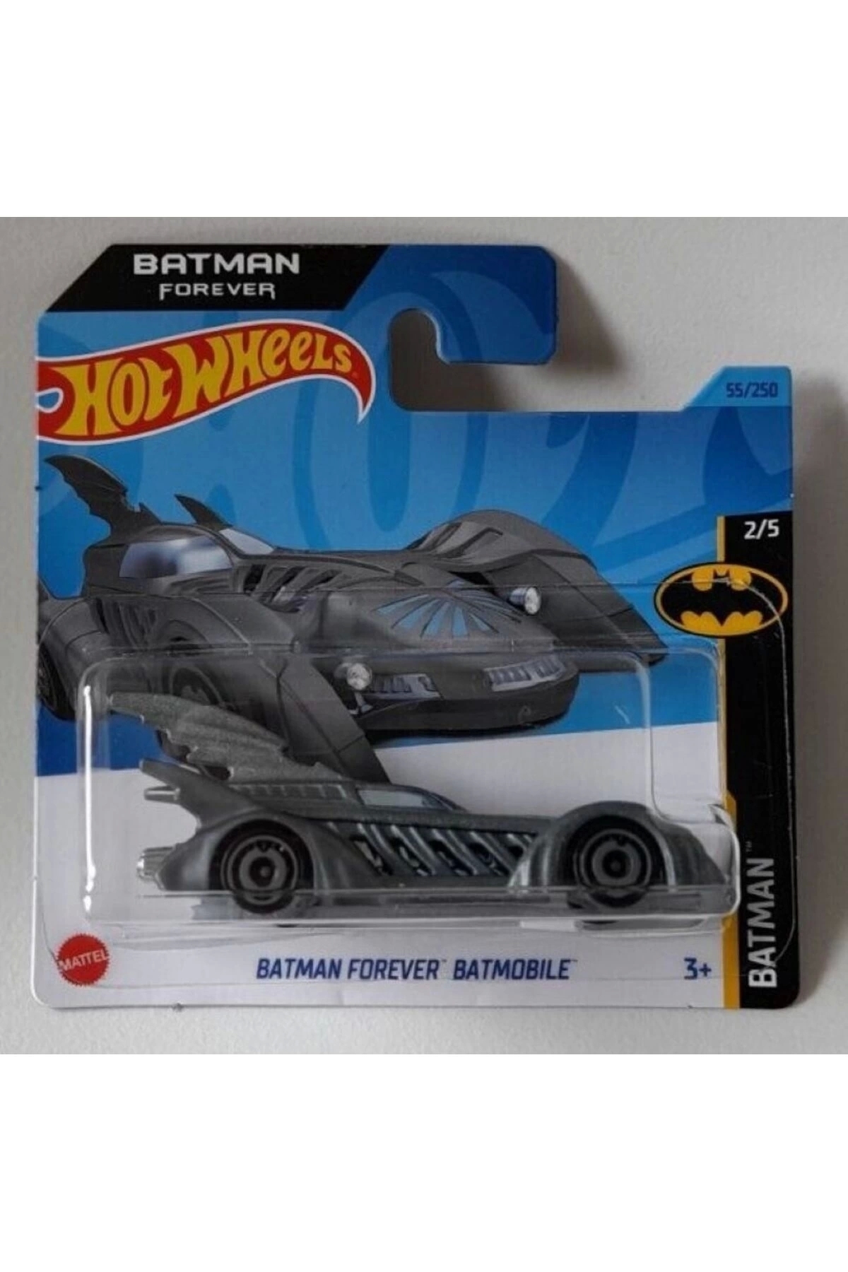 ماشین اسباب بازی SINGES BATMAN FOREVER BATMOBILE HKJ73 هات ویلز اورجینال HOT WHEELS