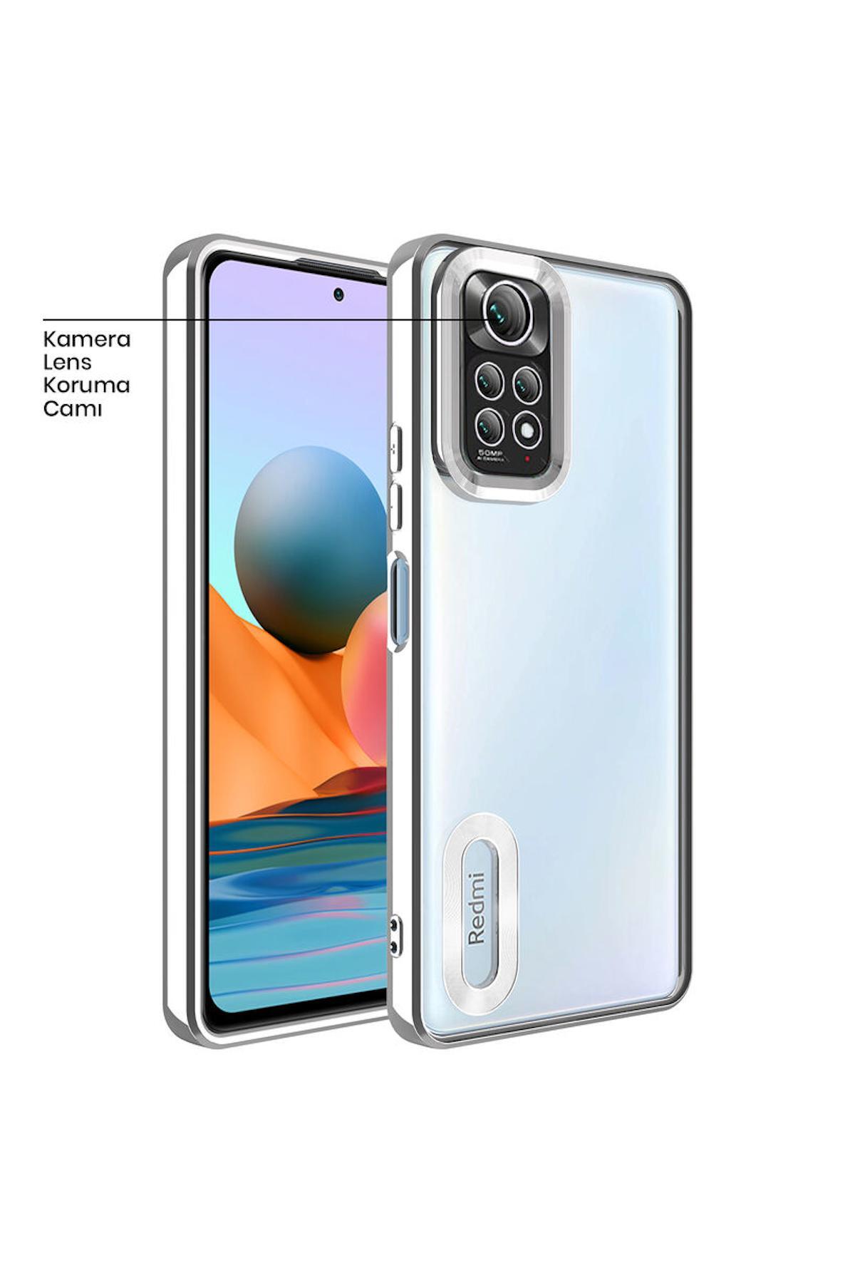 کاور و قاب محافظ شیائومی REDMI NOTE 11 4G سازگار با سیلیکونی ZEBANA GLINT GRAY اورجینال Zebana