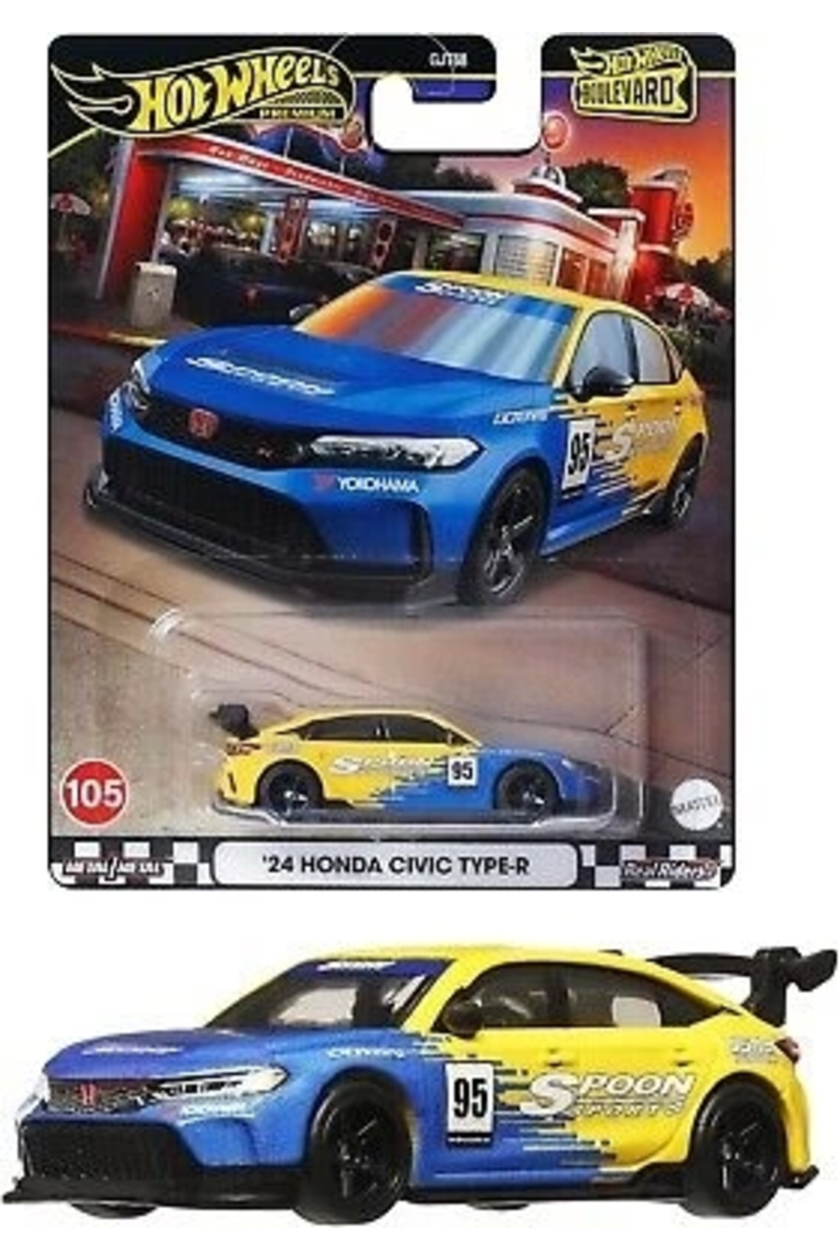 مدل خودرو بلوار پریمیوم هوندا سیویک TYPE R GJT68 HRT68 از ترکیه HOT WHEELS