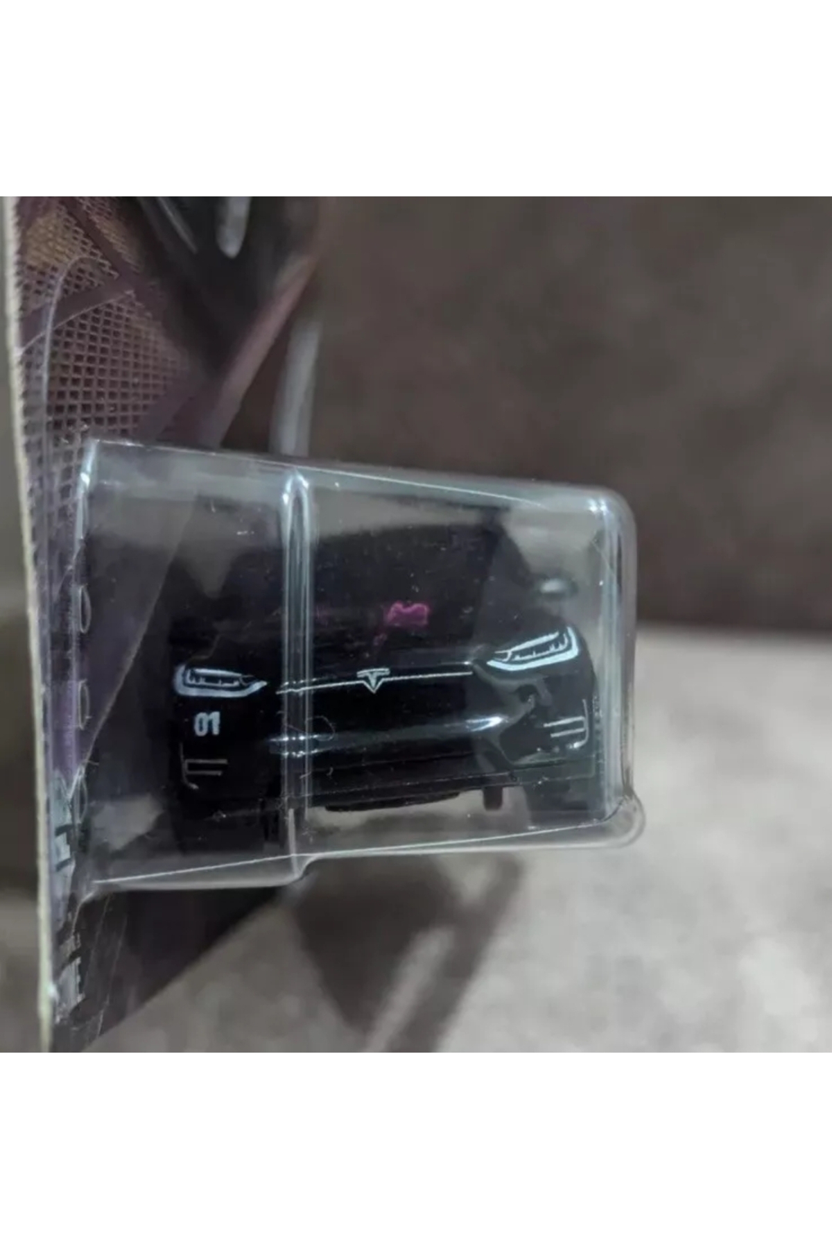 ماشین اسباب بازی MATCHBOX 2024 TESLA MODEL X SPACE TOY COLLECTION هات ویلز اورجینال HOT WHEELS