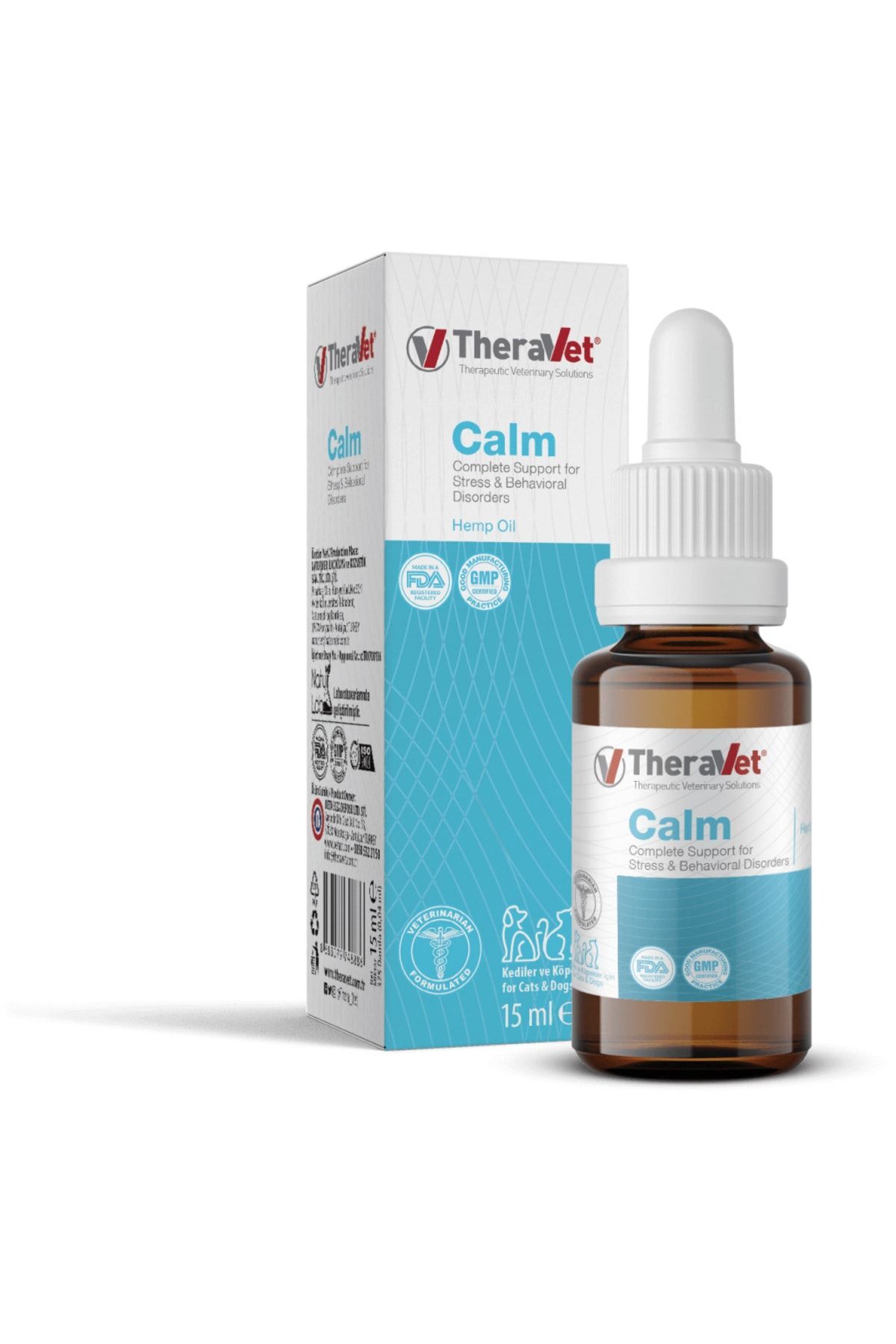 قطره ویتامین گربه تراوت Theravet Calm، ۱۵ میلی‌لیتر