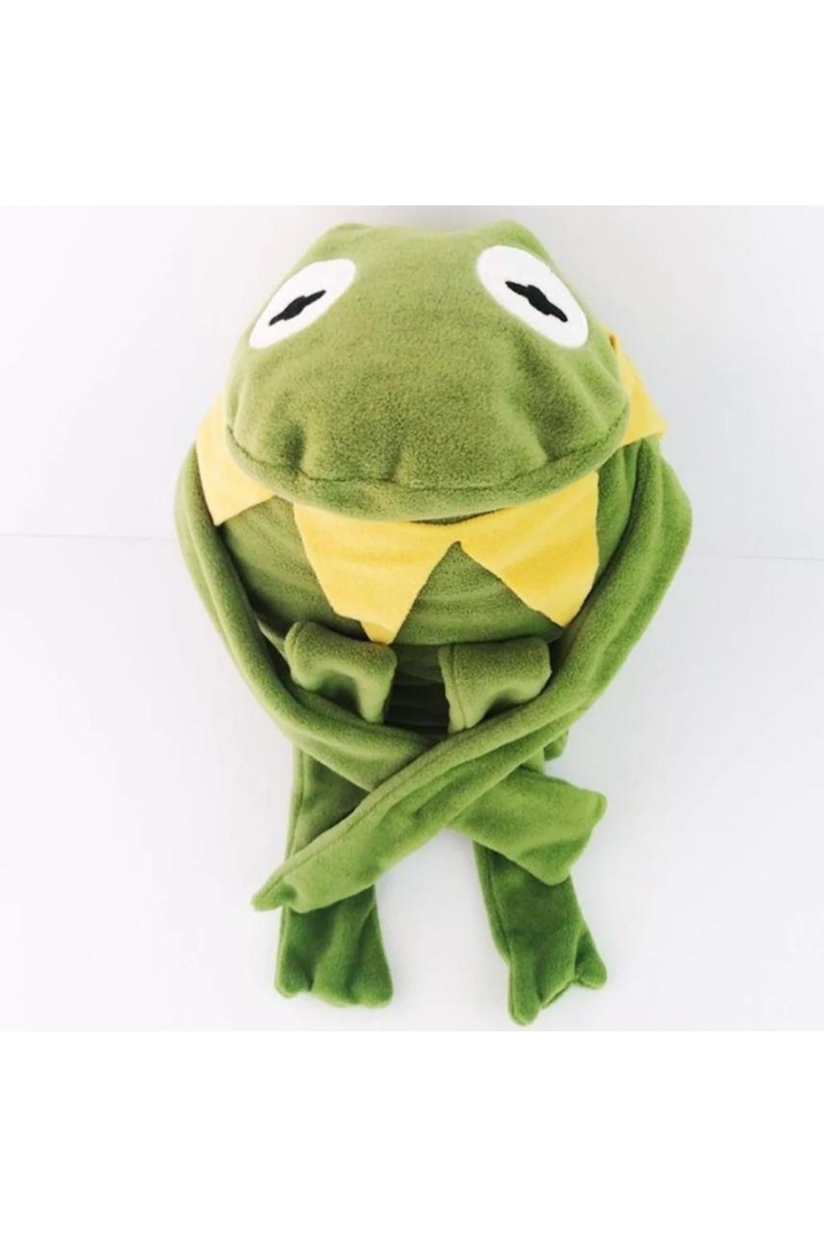 اسباب بازی های پشمی SESAME STREET KERMIT THE FROG PLUSH Mashotrend
