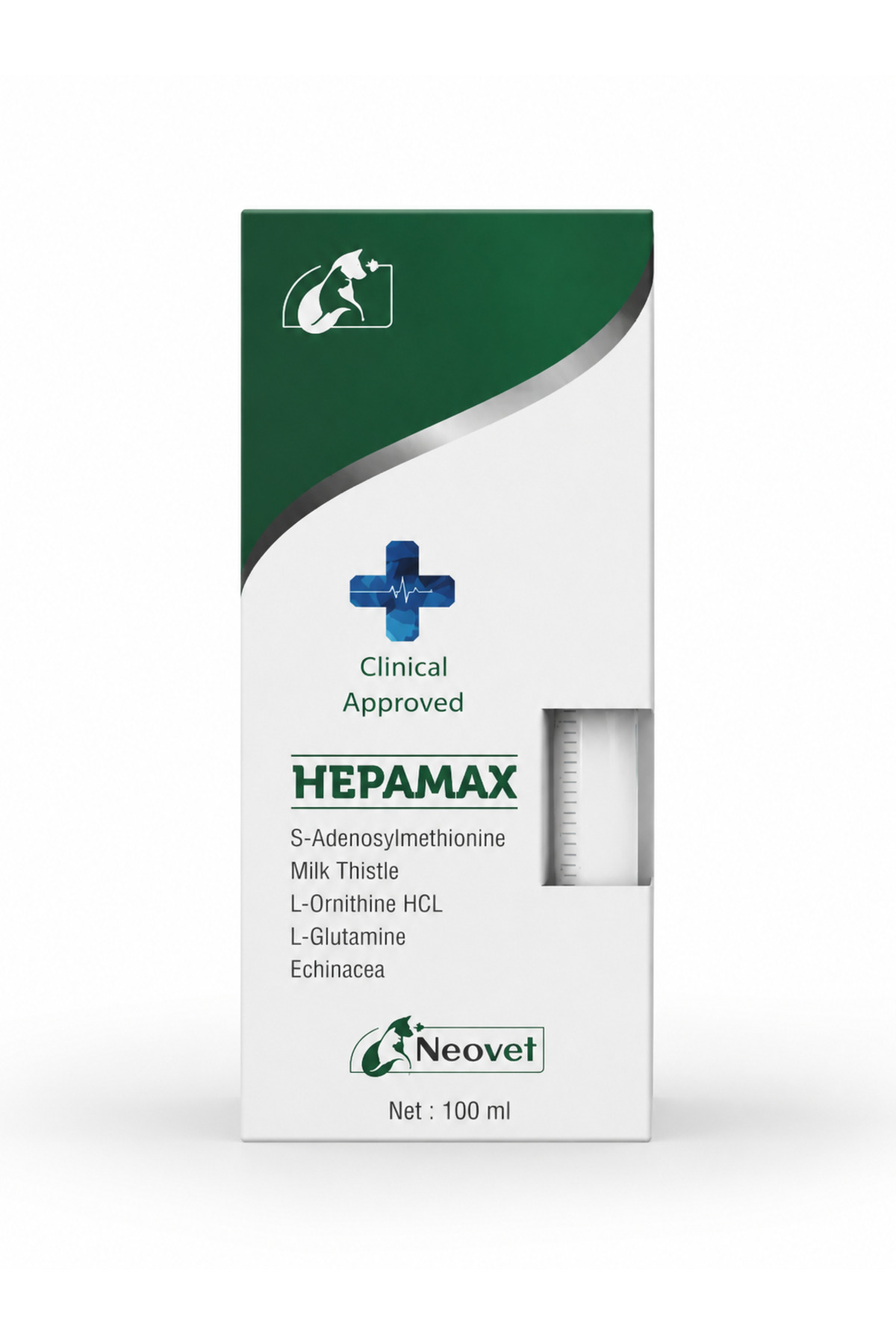 مکمل قطره‌ای حمایت از کبد گربه و سگ نئووت Neovet HEPAMAX