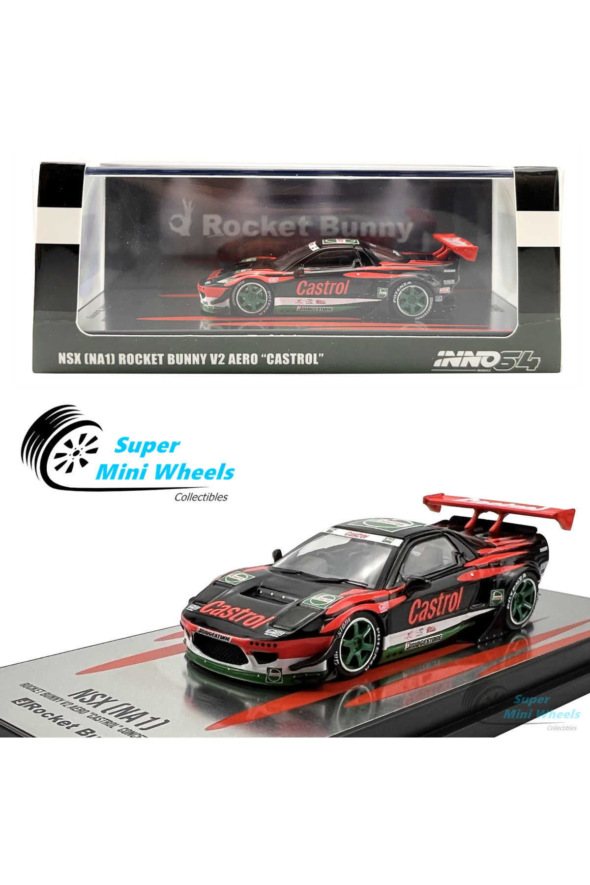 مدل خودرو INNO 64HONDA NSX از ترکیه HOT WHEELS
