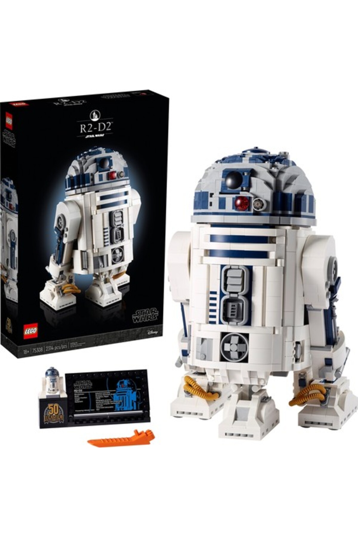 لگو ® STAR WARS ™ R2 D2 75308 مجموعه نمایشی خلاق سرگرم کننده تولید جنگ ستارگان اورجینال LEGO
