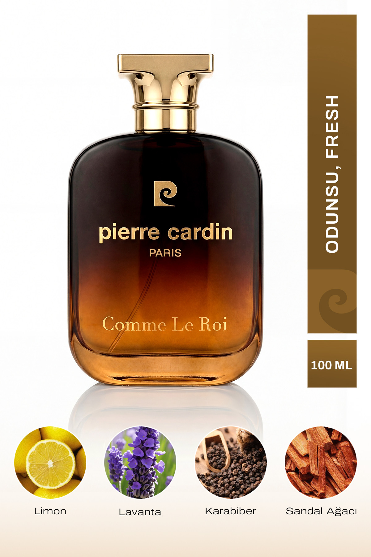 Pierre Cardin عطر مردانه Comme Le Roi ادوپرفیوم 100 ml Rpcn000102