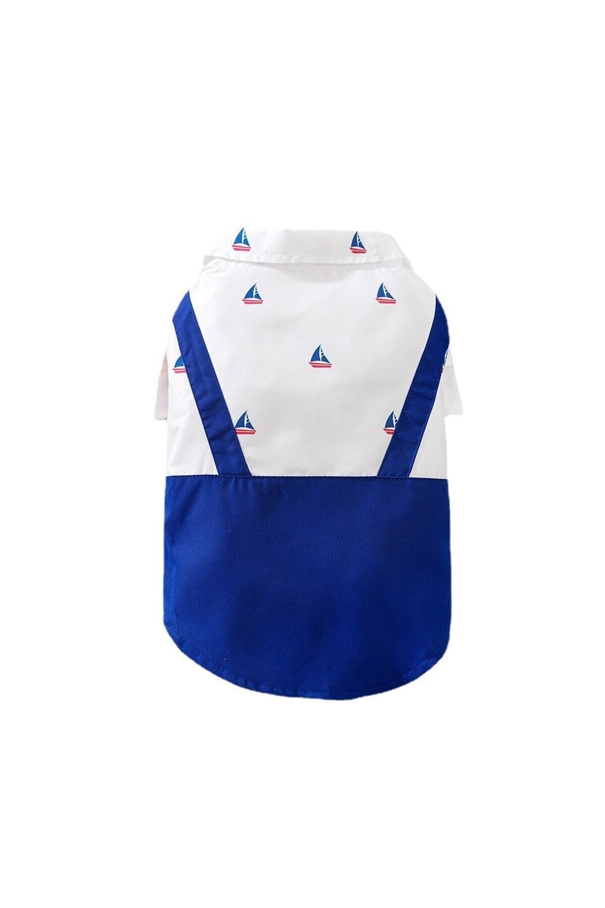 پیراهن سگ Sail Shirt آبی، دولچه پتس Dolce Pets مدل DPT004