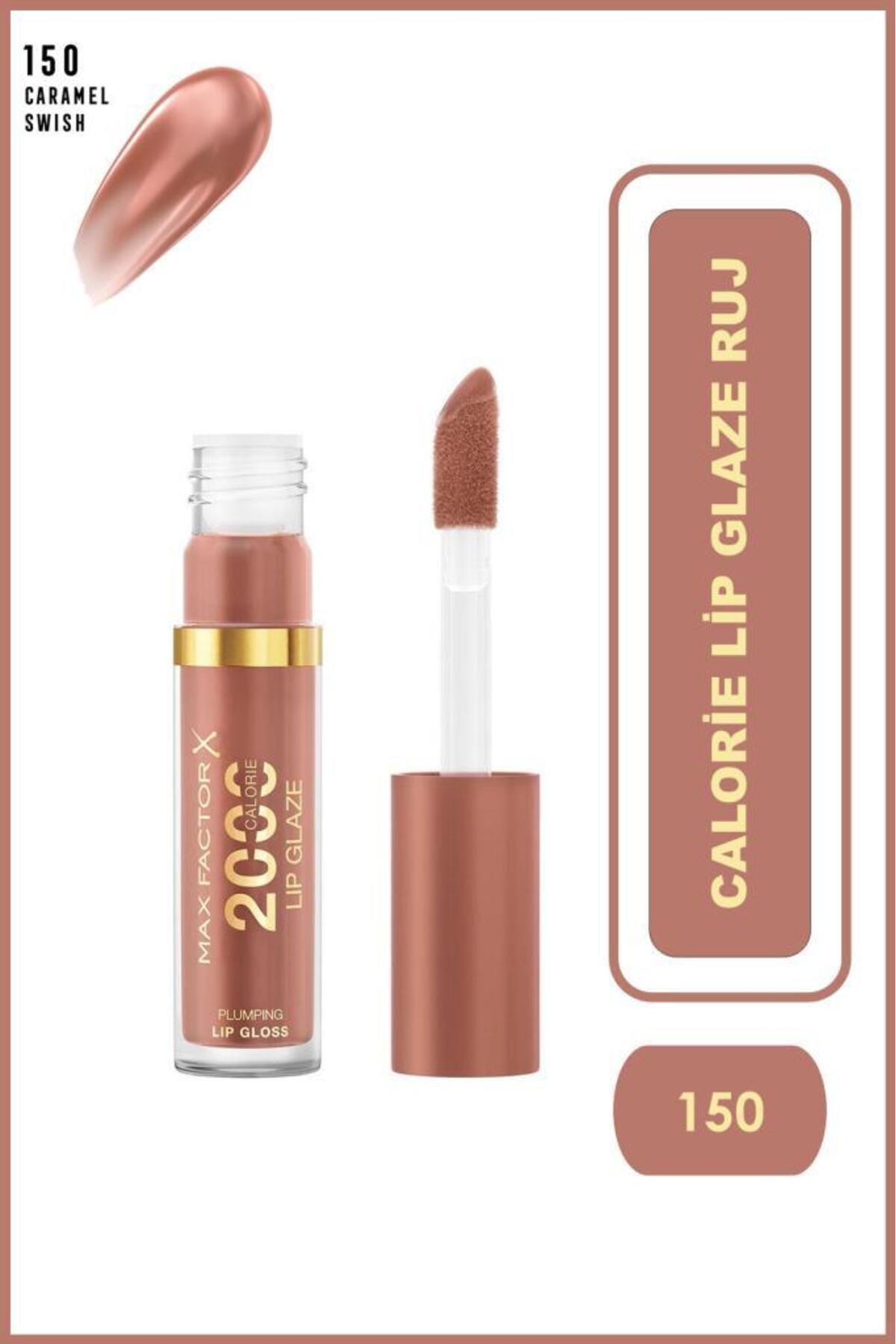 رژ لب 2000 کالری لعاب 150 کارامل Max Factor