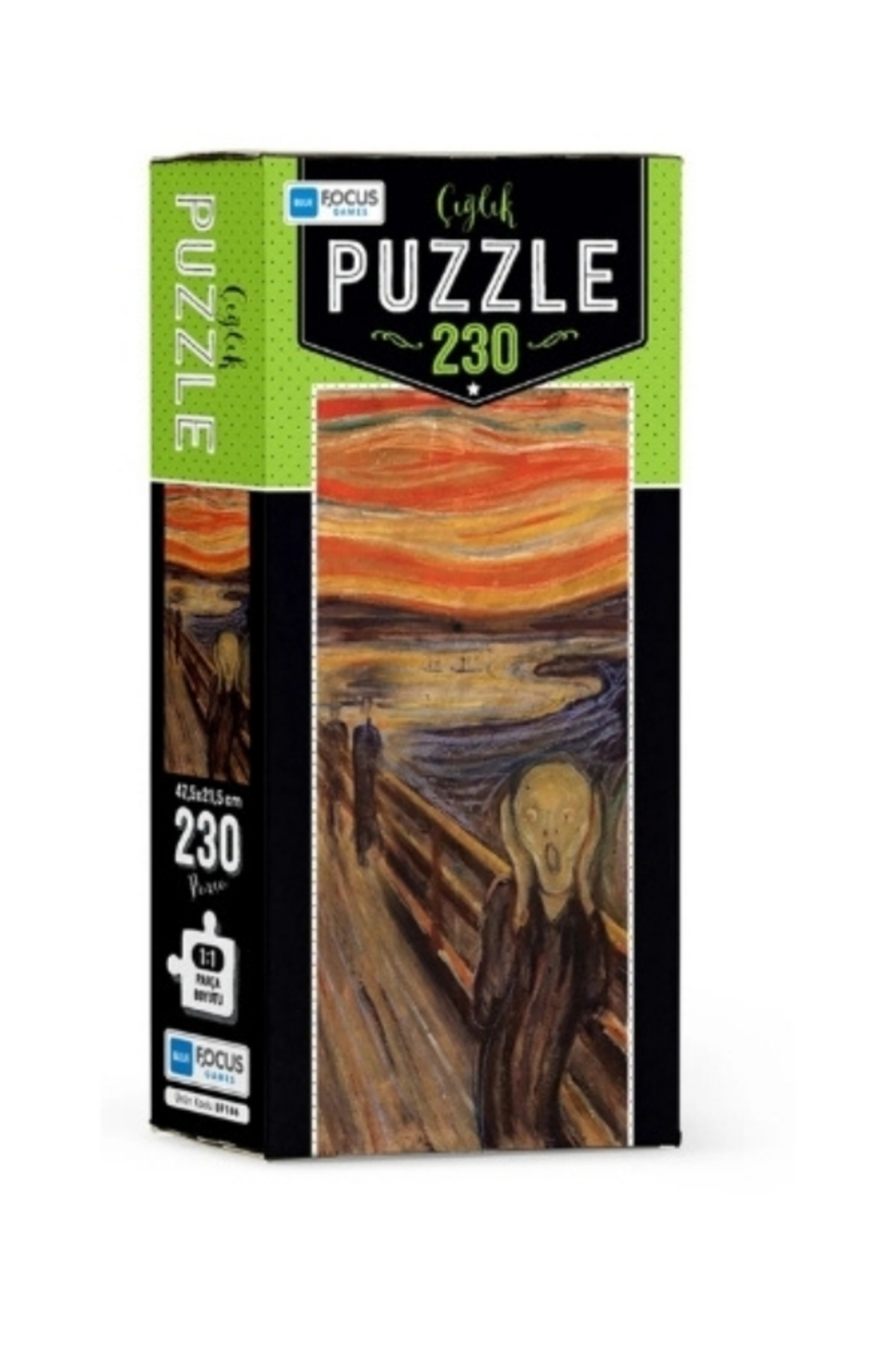 پازل 3 SET 1000 قطعه نقشه دنیای قدیمی + 230 جیغ چسب اورجینال Blue Focus