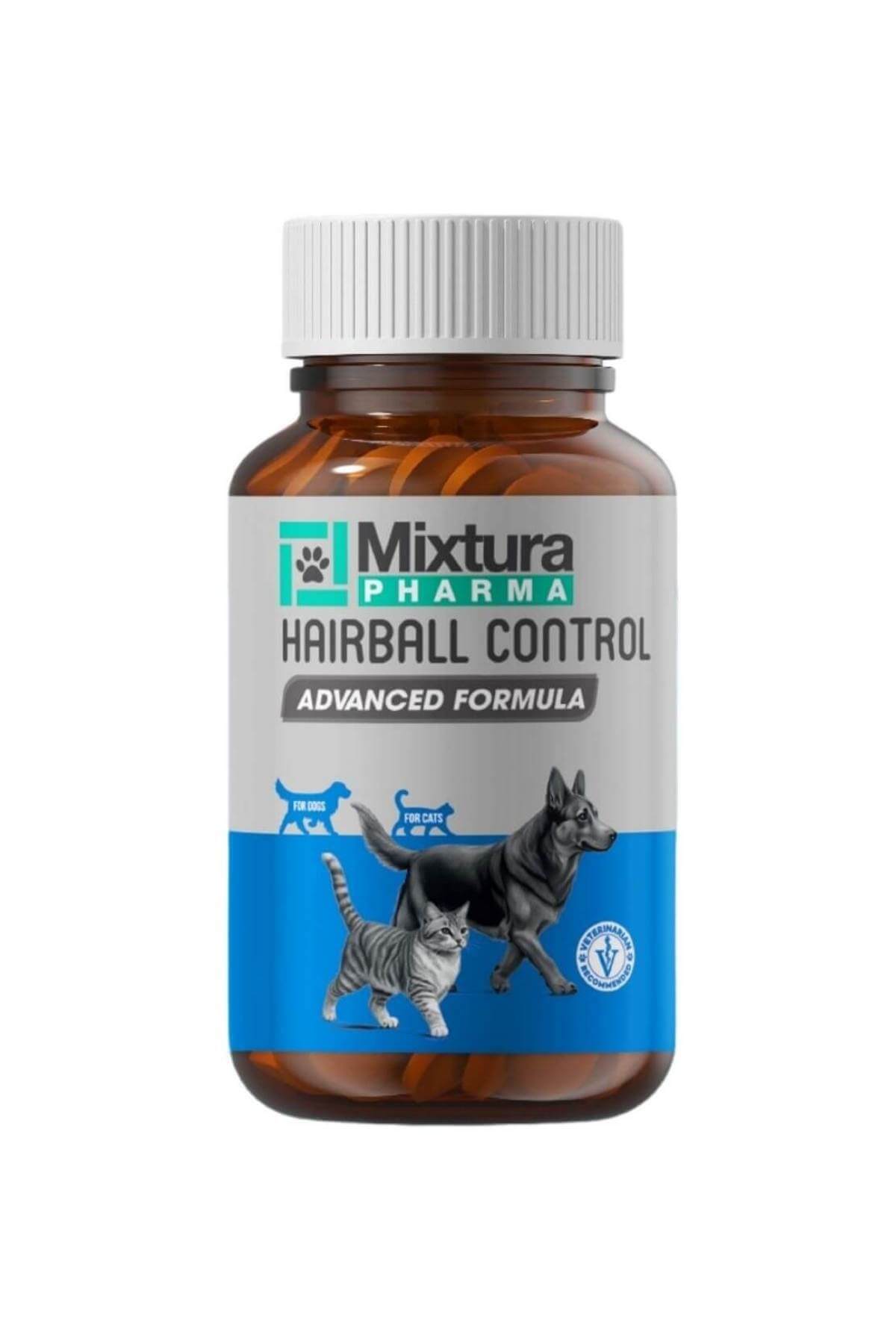 قرص پیشگیری از گلوله مو و یبوست سگ و گربه میکسچورا فارما Mixtura Pharma MT7000