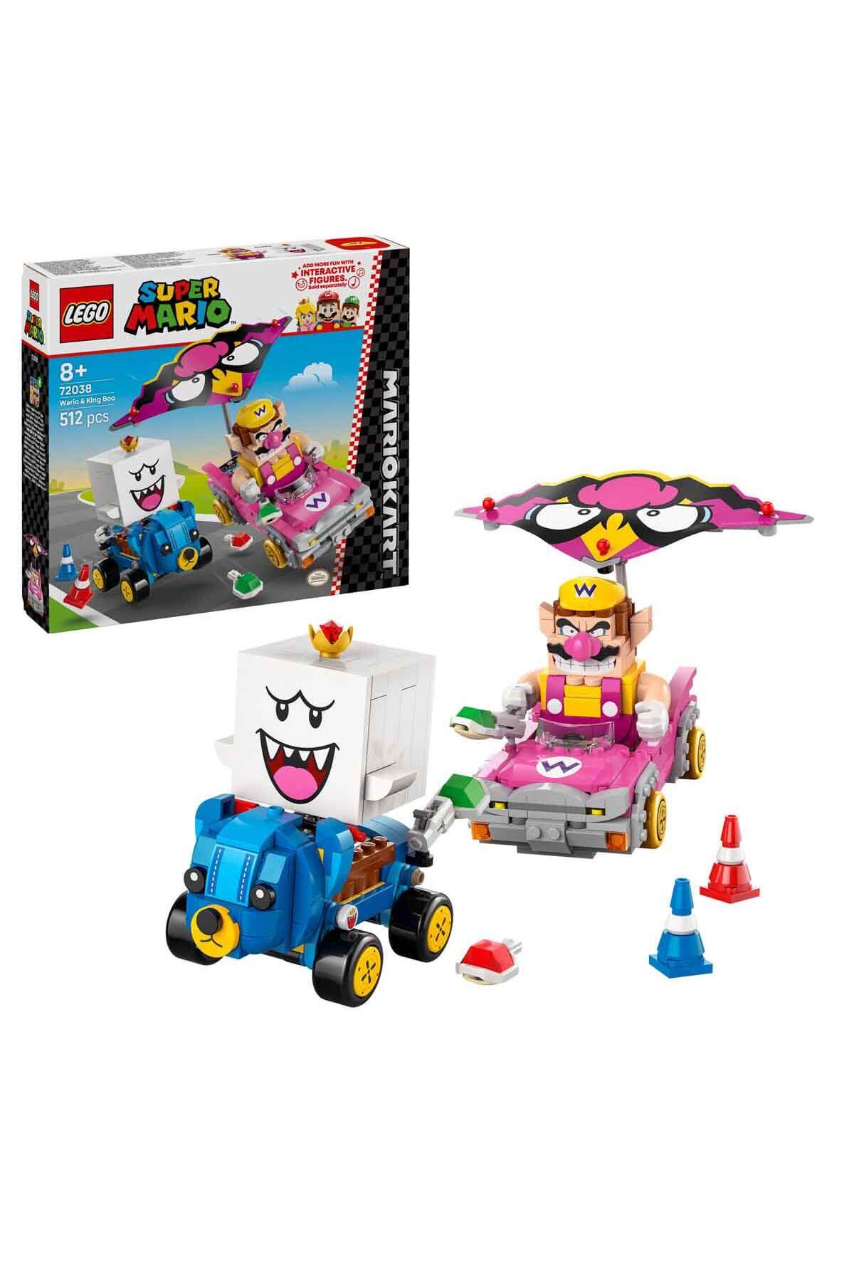 لگو و اسباب بازی های ساخت محور SUPER MARIO: MARIO KART – WARIO AND KING BOO 72038 CREATOR FOR KIDS 8 بالاتر اورجینال LEGO
