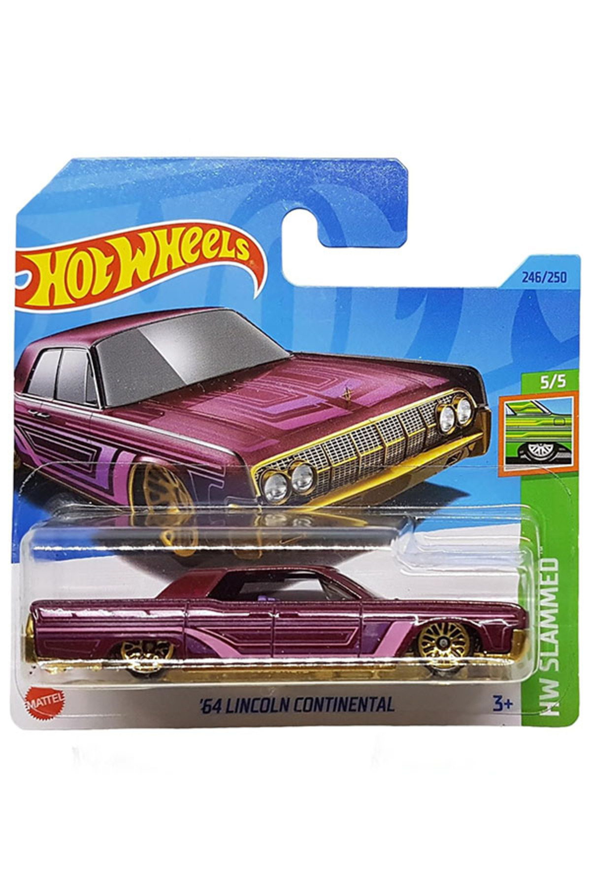 ماشین اسباب بازی لینکلن کانتیننتال '64 از ترکیه HOT WHEELS