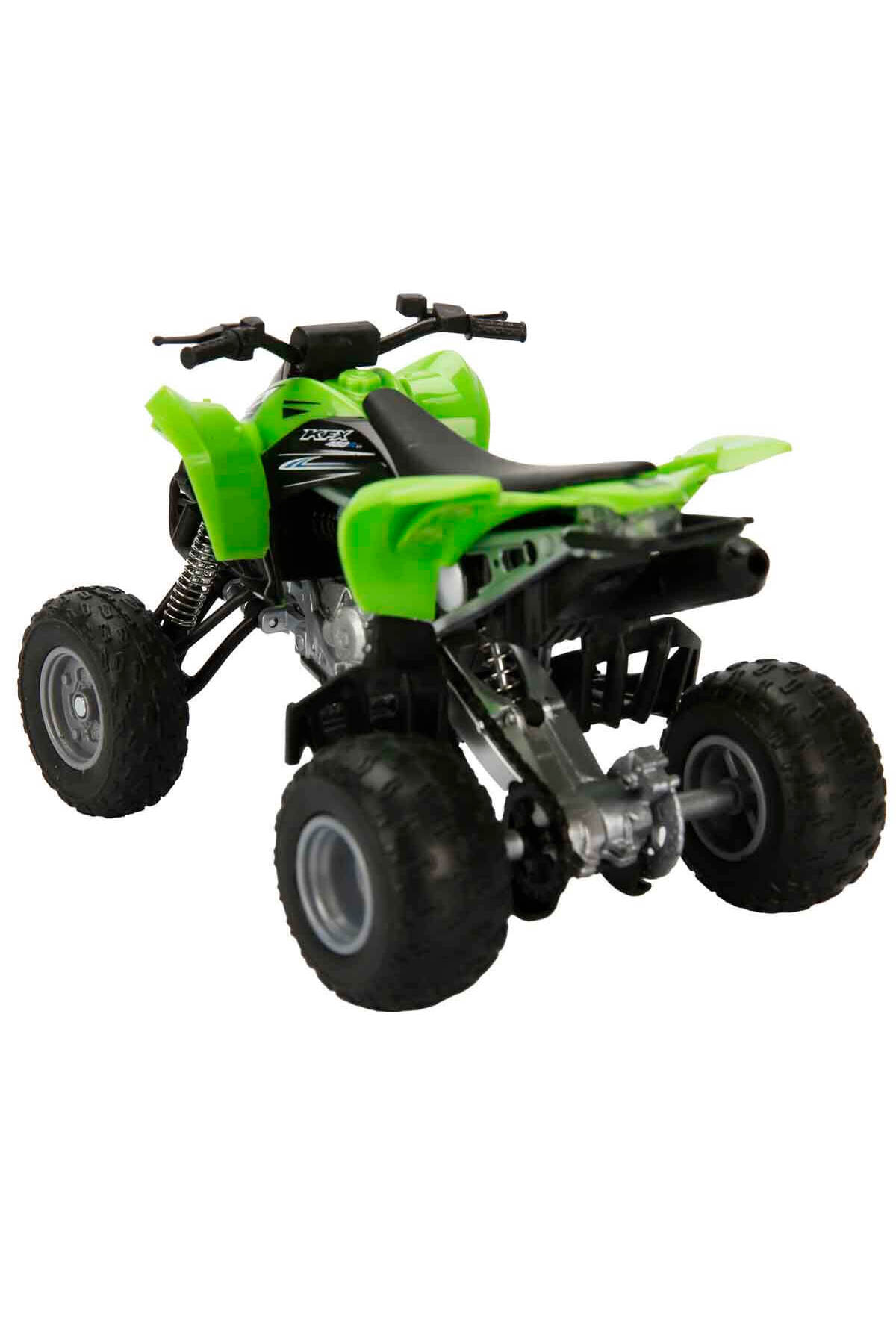 اسباب بازی های فیگور دیگر پسر بچه 1:12 کاوازاکی KFX 450R موتور آموزشی کودک دختر Genel Markalar