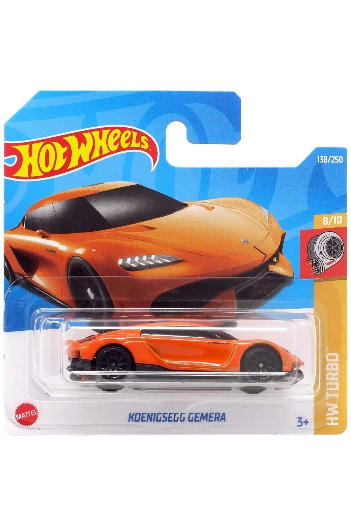 مدل خودرو HW TURBO KOENIGSEGG GEMERA اورجینال HOT WHEELS