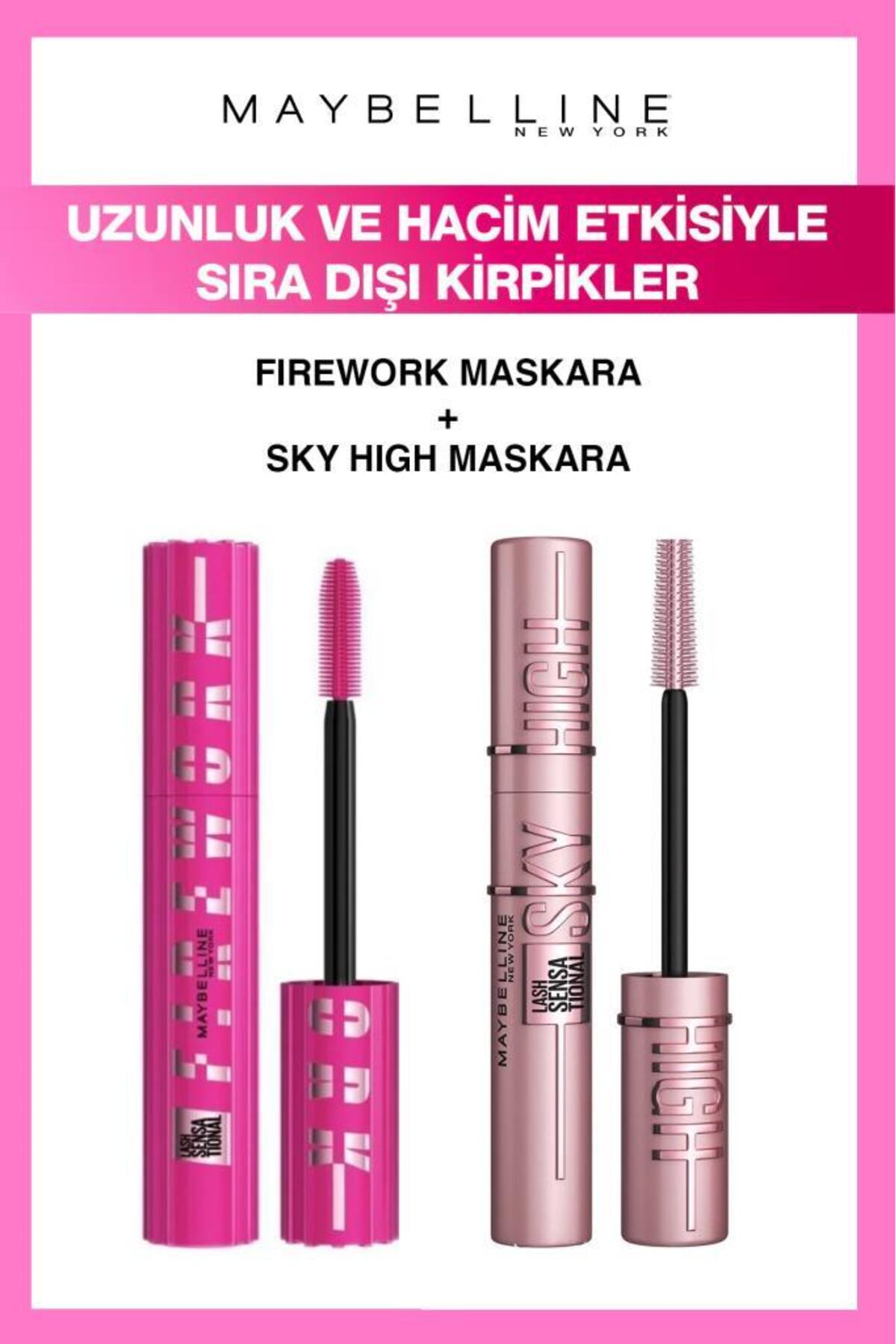 ریمل مجموعه مژه های با حجم بلند نامحدود MAYBELLINE SKY Maybelline New York